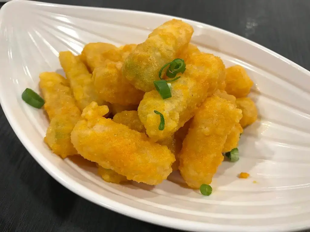 Honguo - Pumpkin Fries with Salted Egg Yolk