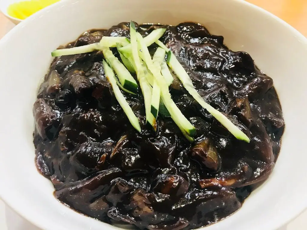 Jajangmyeon and Tangsuyuk in Singapore - Noodle with Black Bean Sauce