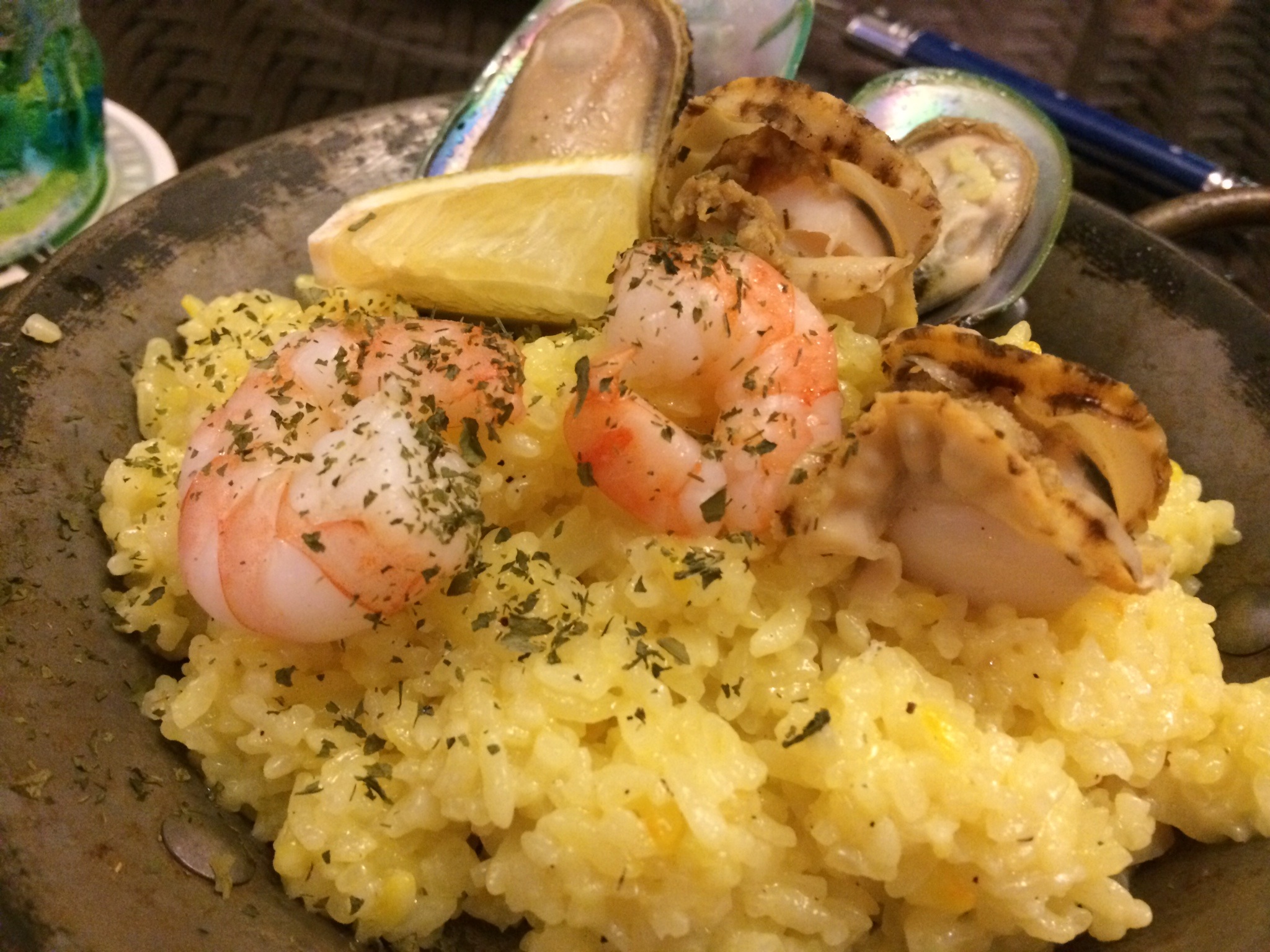 Oysters Grill & Bar Wharf (Robertson Quay) - Seafood Saffron Rice