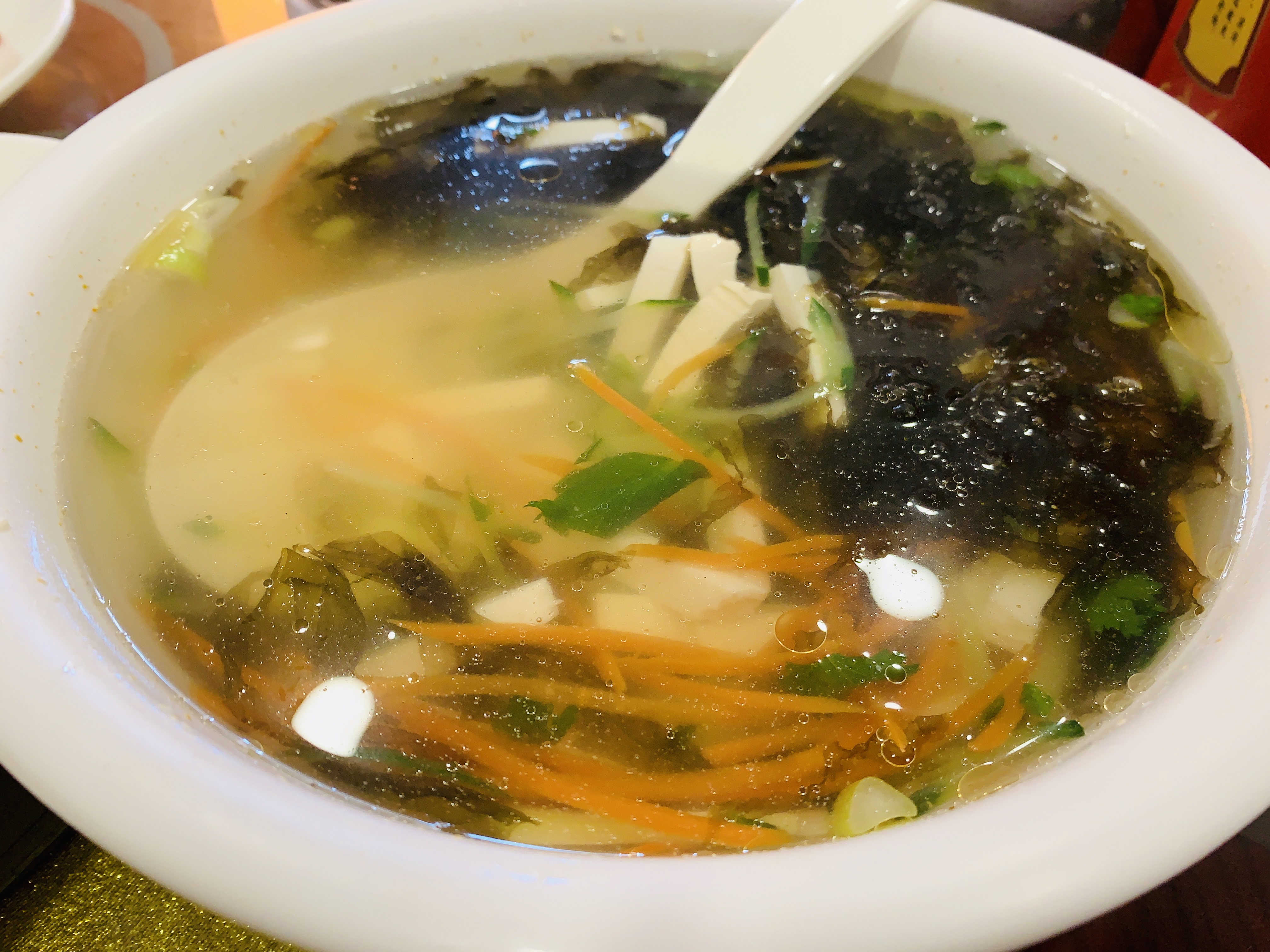 Dong Bei Ren Jia - Laver and Tofu Soup