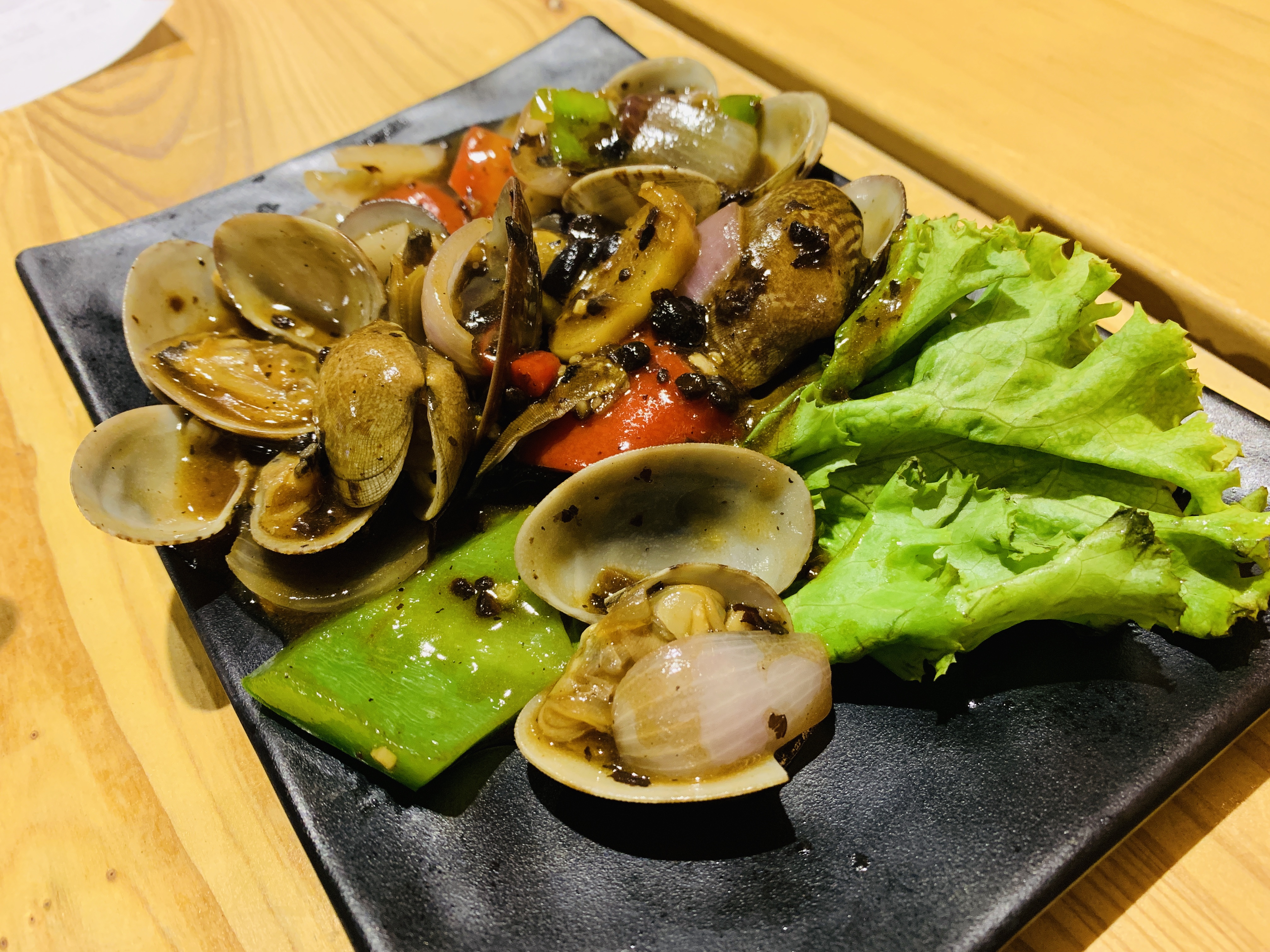 Stir-Fry Lala Clams with Fermented Black Beans