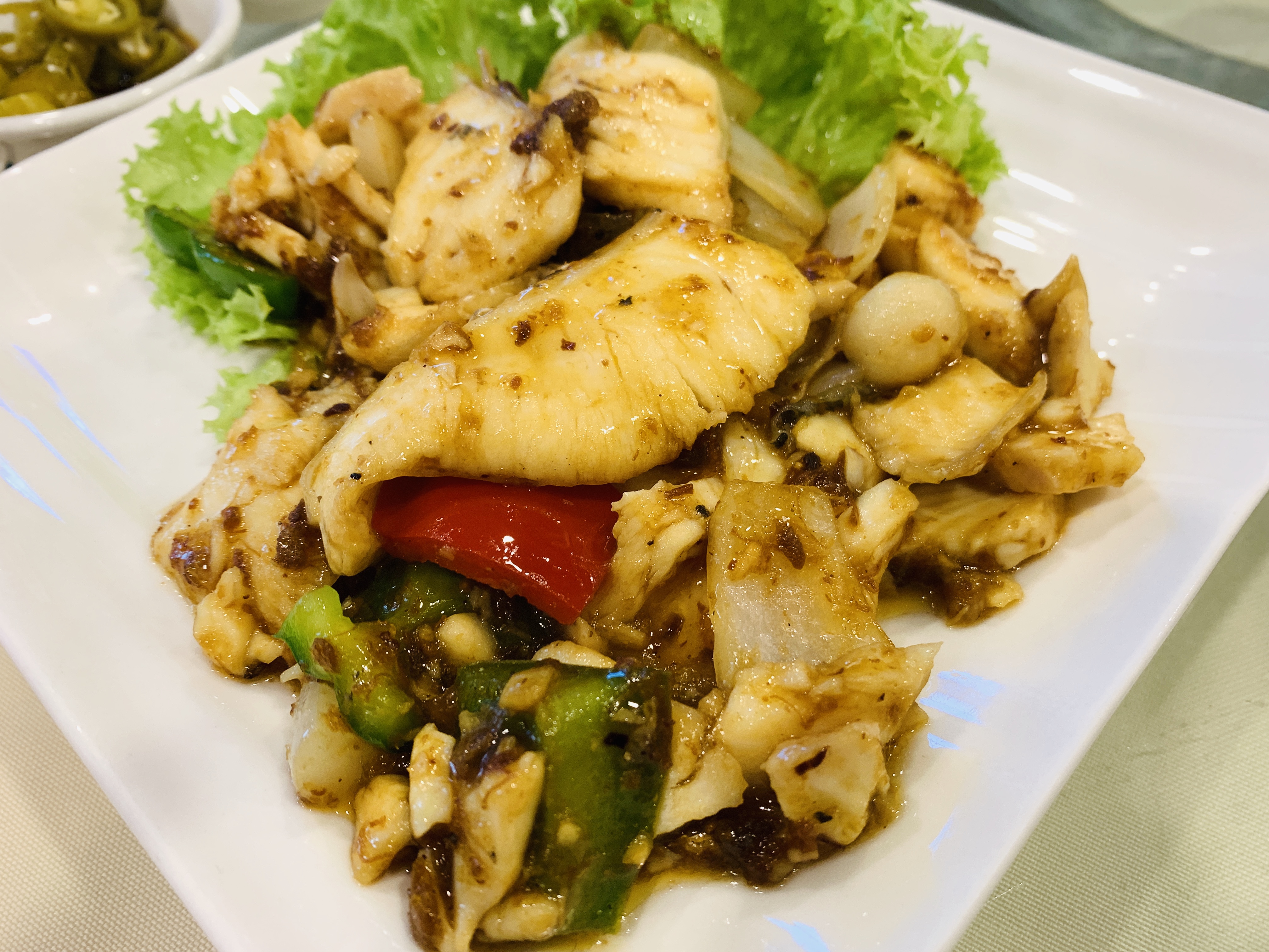 Ban Heng - Stir Fried Sliced Fish with XO Sauce