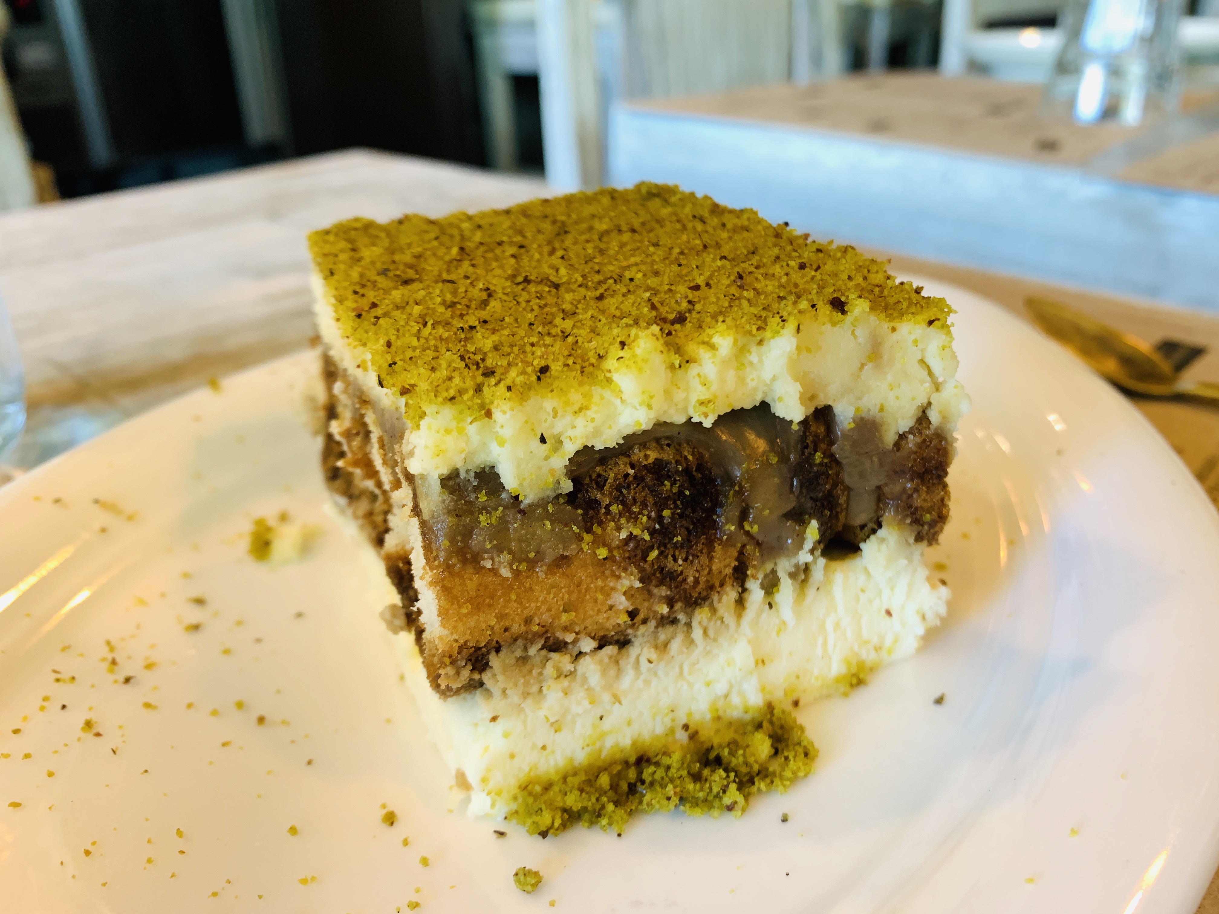 iO Italian Osteria - Pistachio Tiramisu