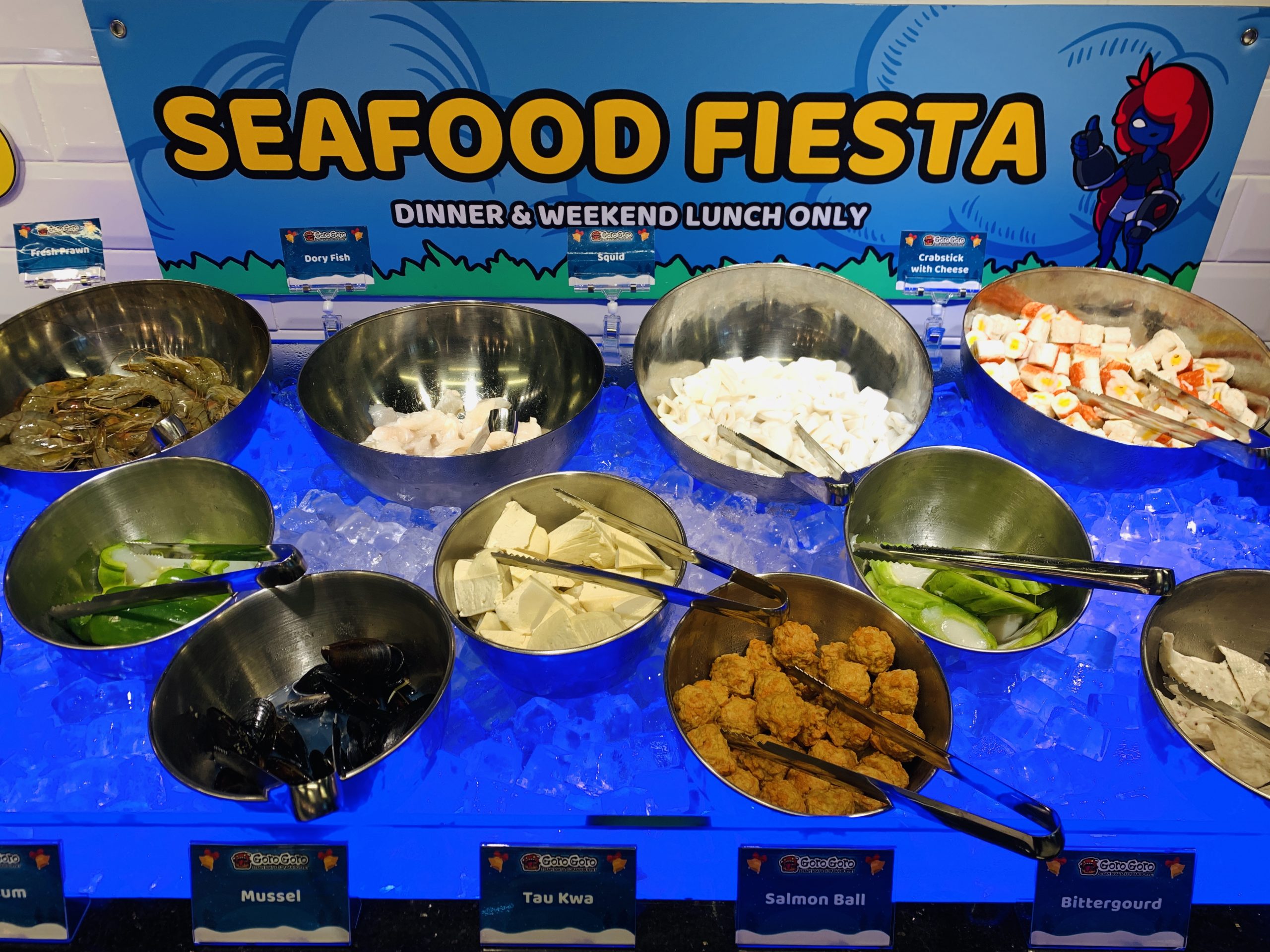 GoroGoro Steamboat & Korean Buffet - Seafood Fiesta