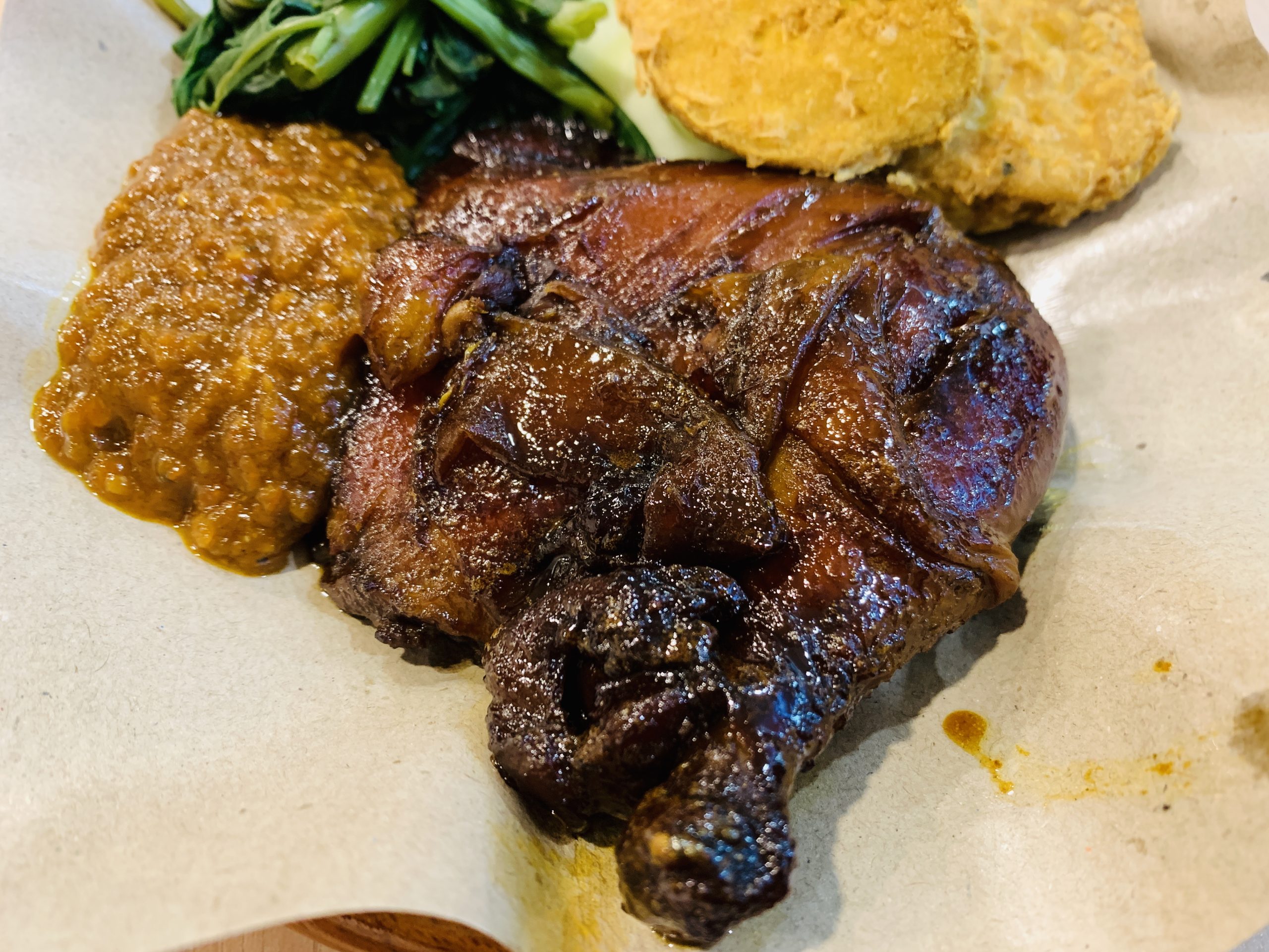 Ayam Penyet Ria - Ayam Bakar + Nasi