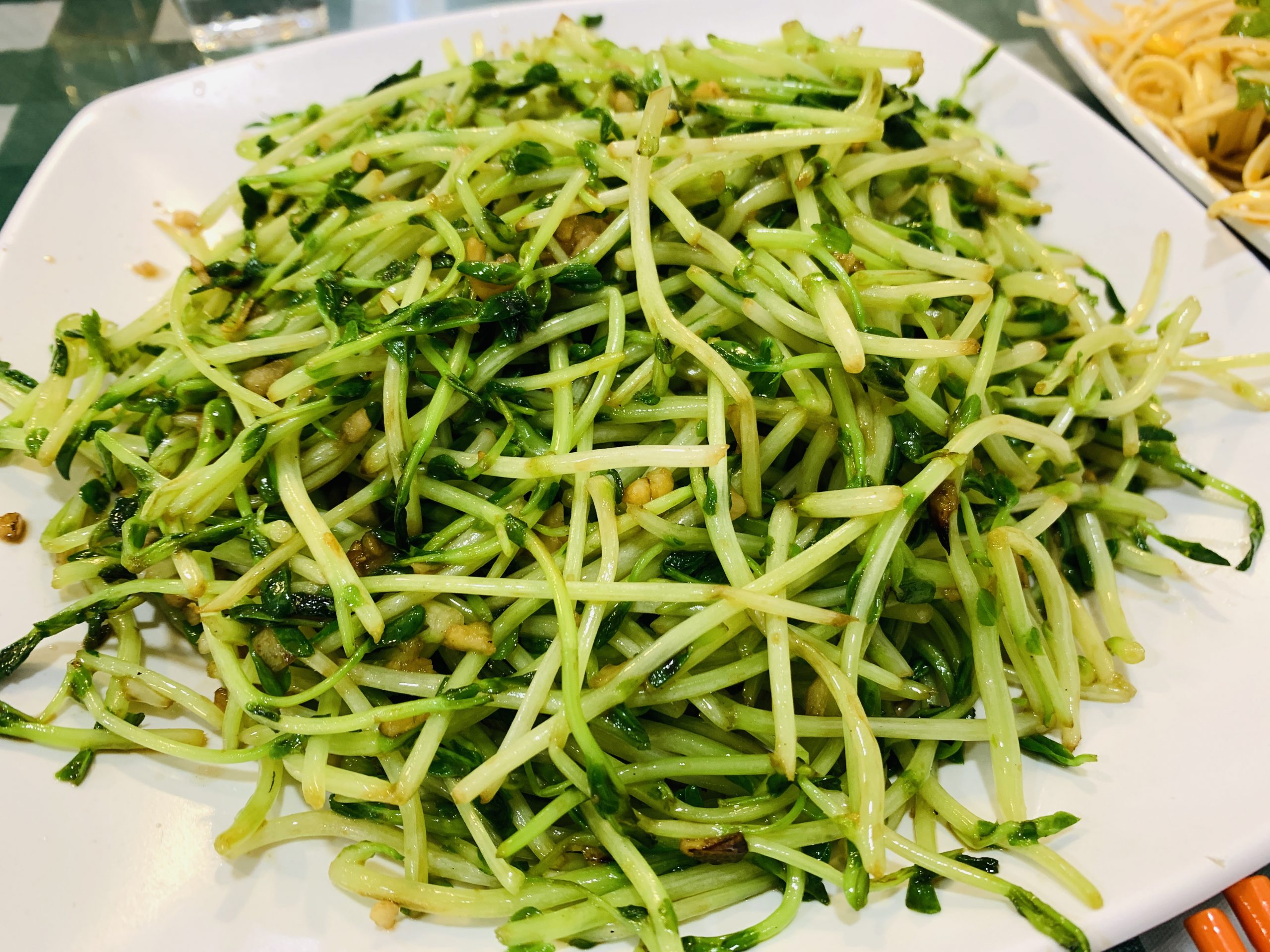 Chinese Cuisine - Garlic Bean Sprouts