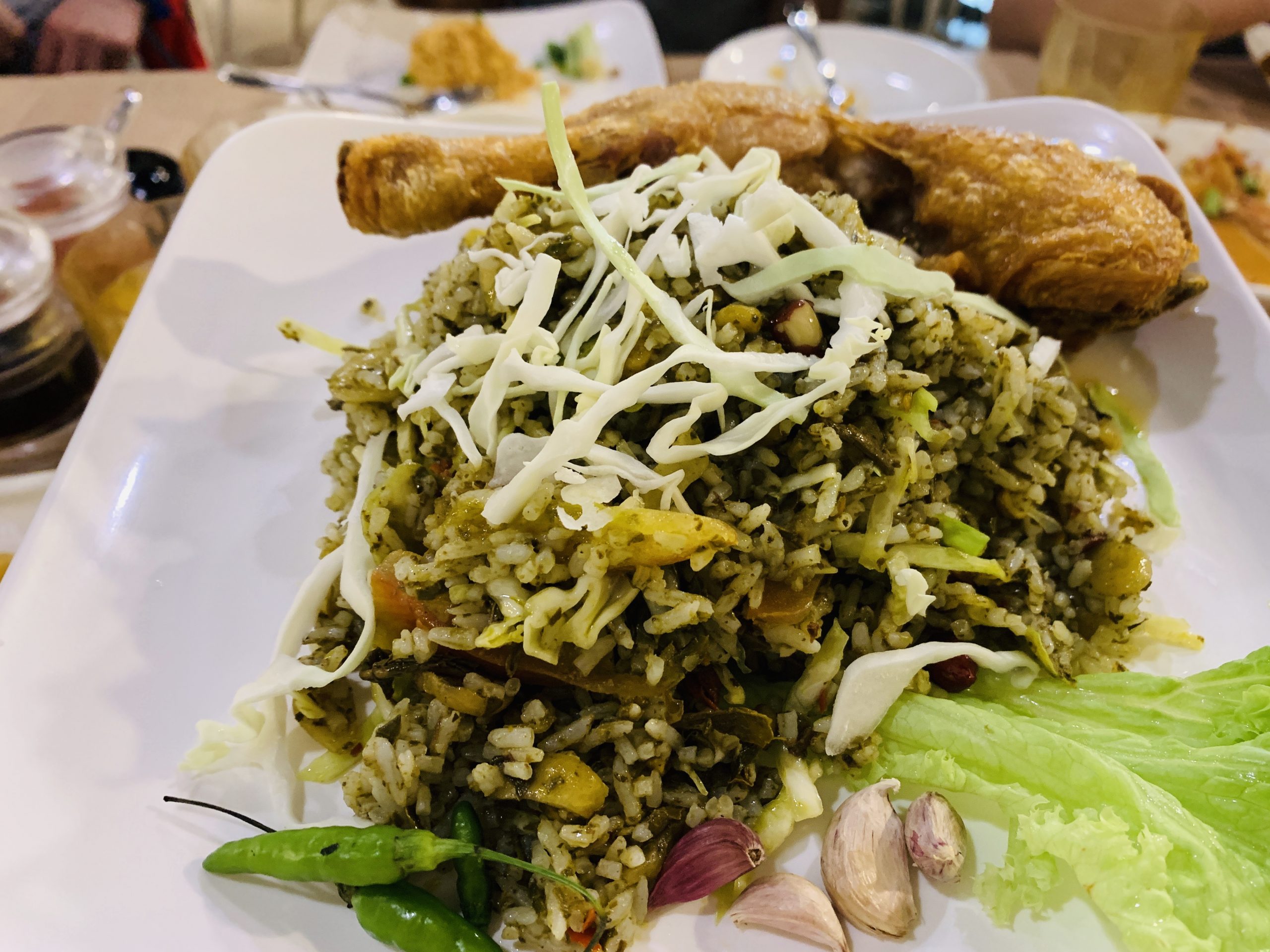 Inle Myanmar Restaurant - Pickled Tea Leaves Rice