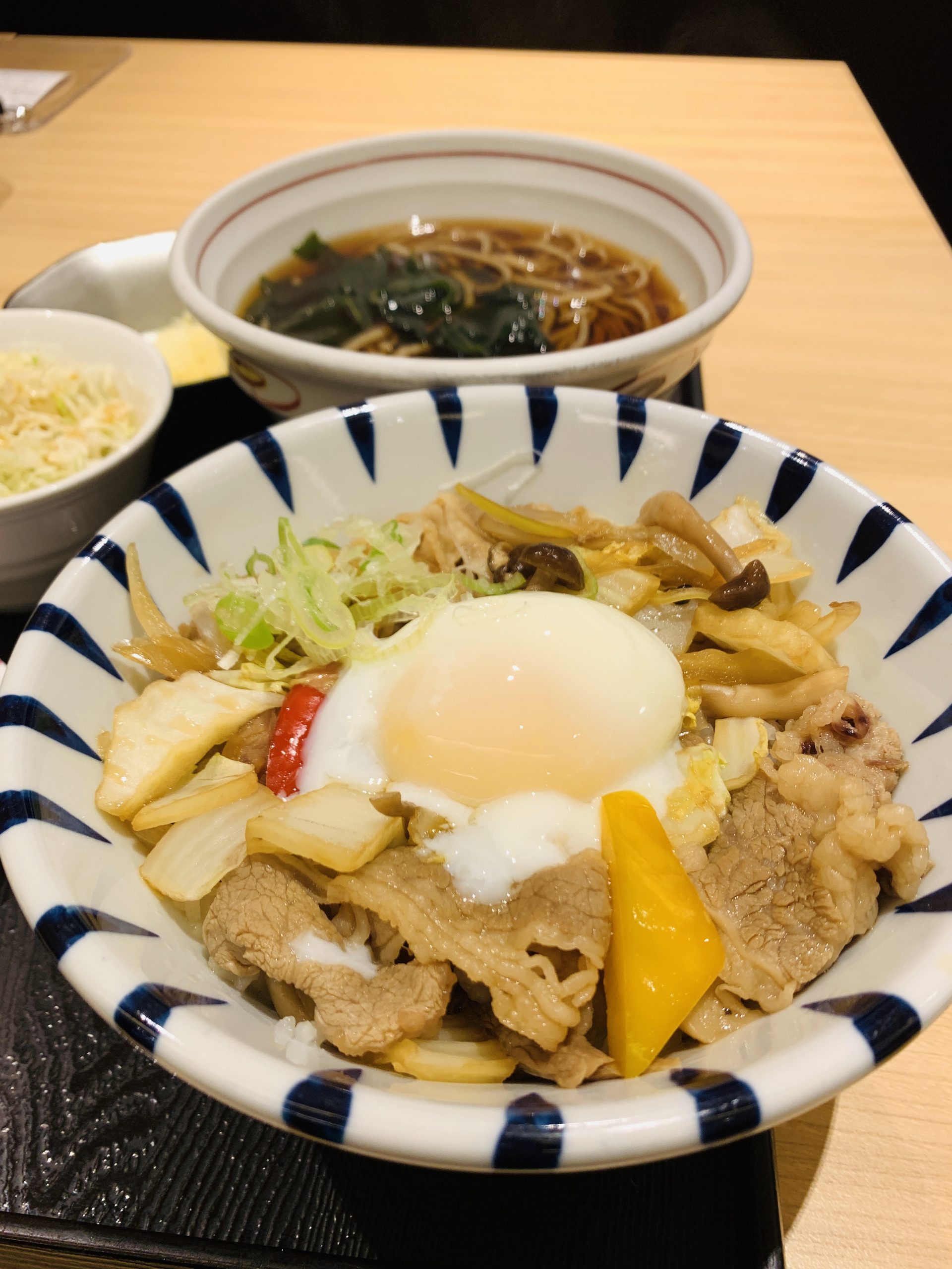 Shimbashi Soba - Sukiyaki Beef Don Set