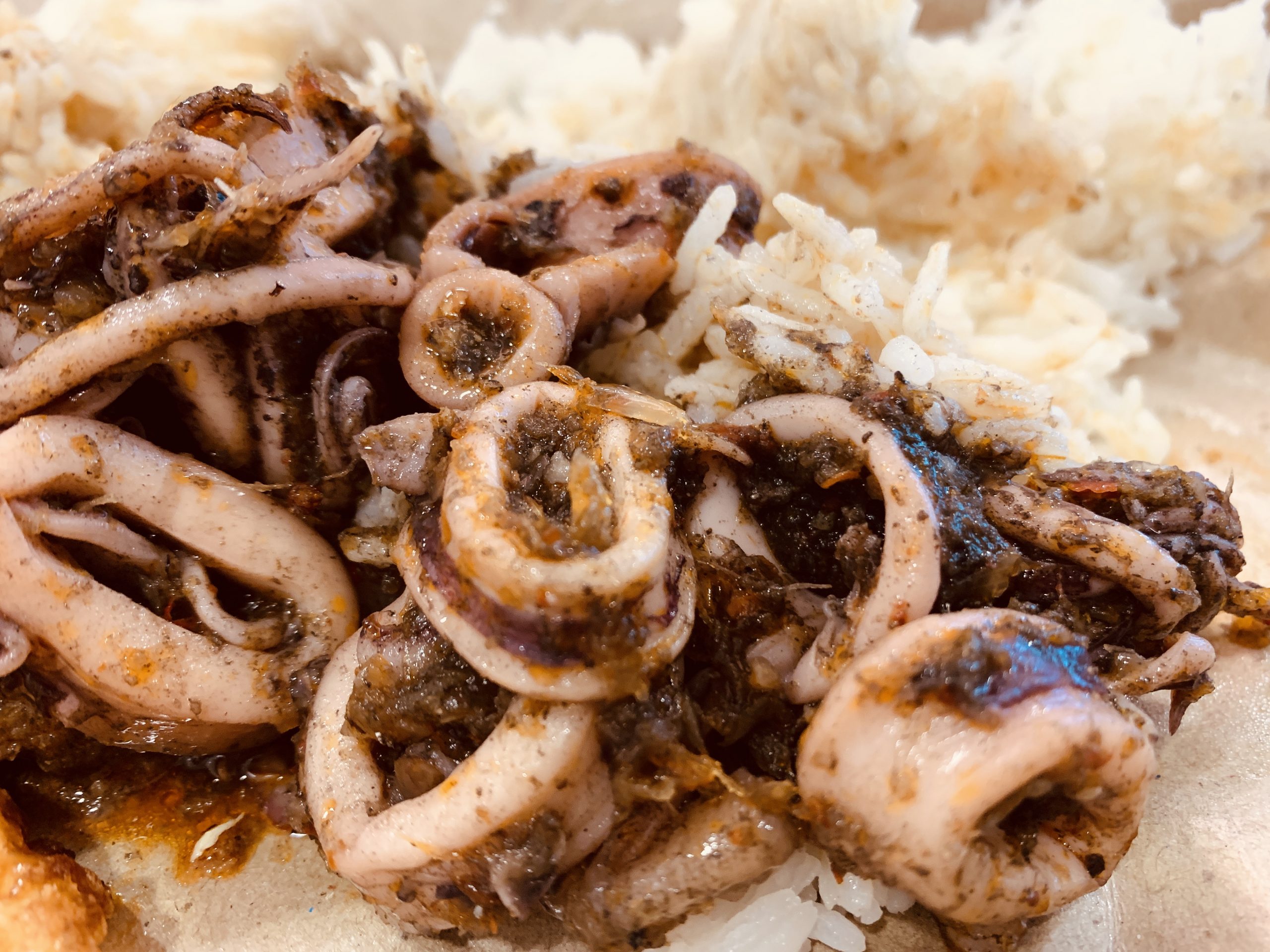 Boon Lay Power Nasi Lemak - Sotong Hitam