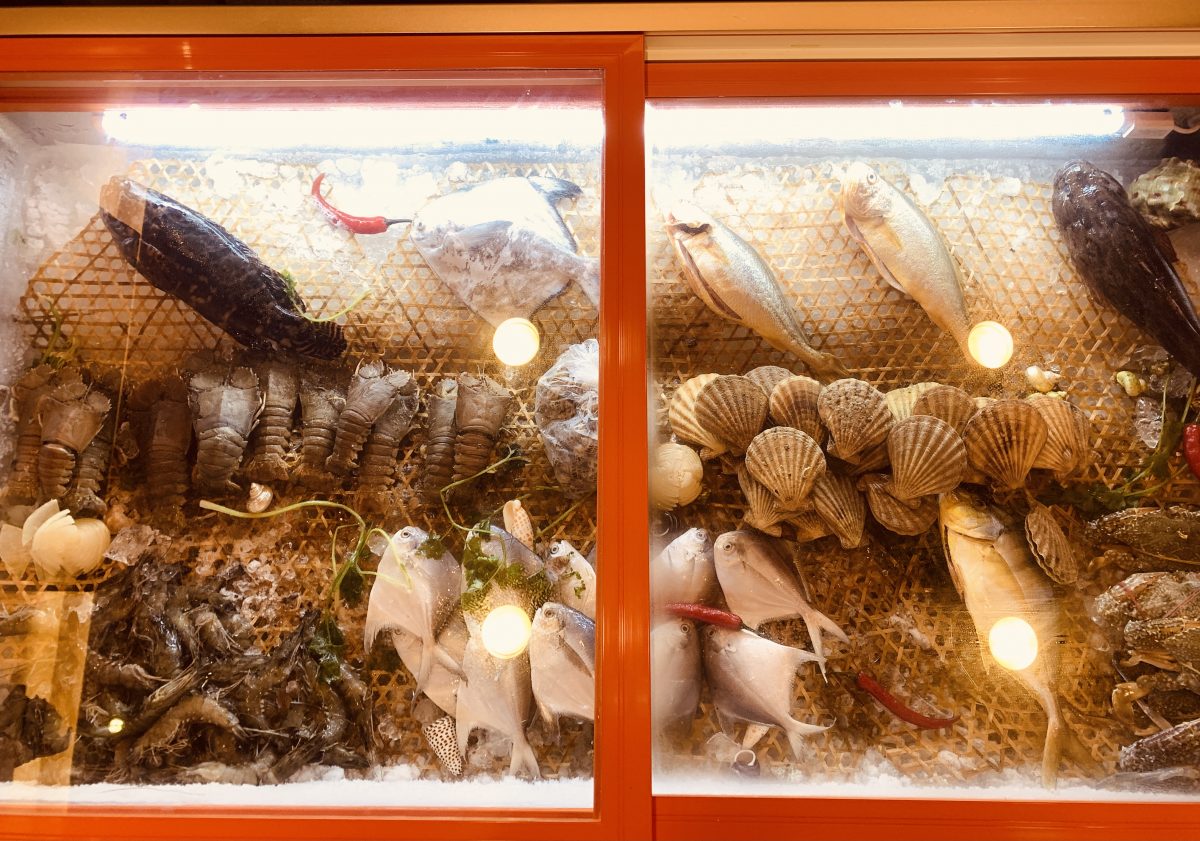 Da Niu Chao Shan Hai Xian - Seafood Display