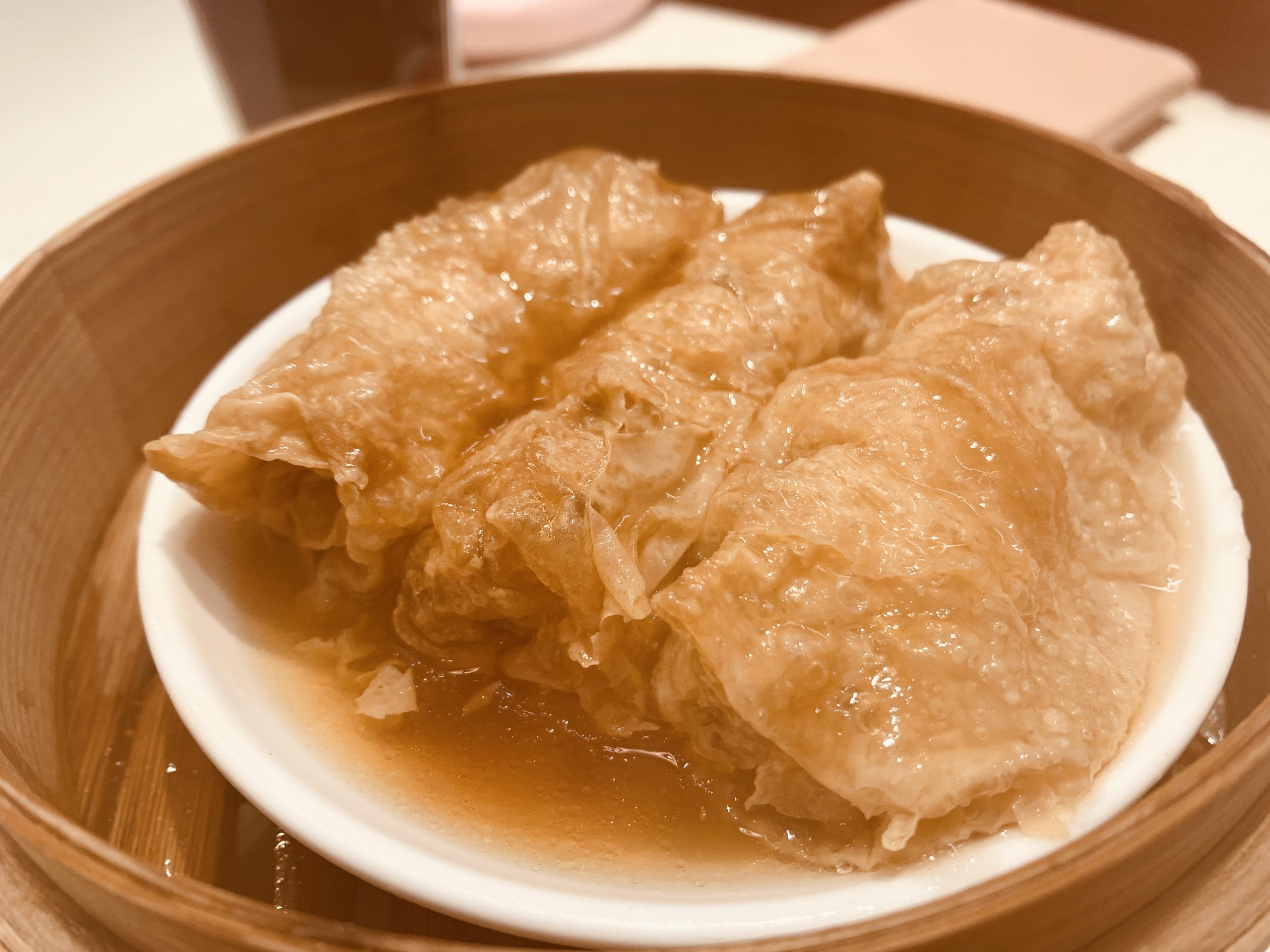 Treasures Yi Dian Xin - Steamed Beancurd Skin Roll with Oyster Sauce