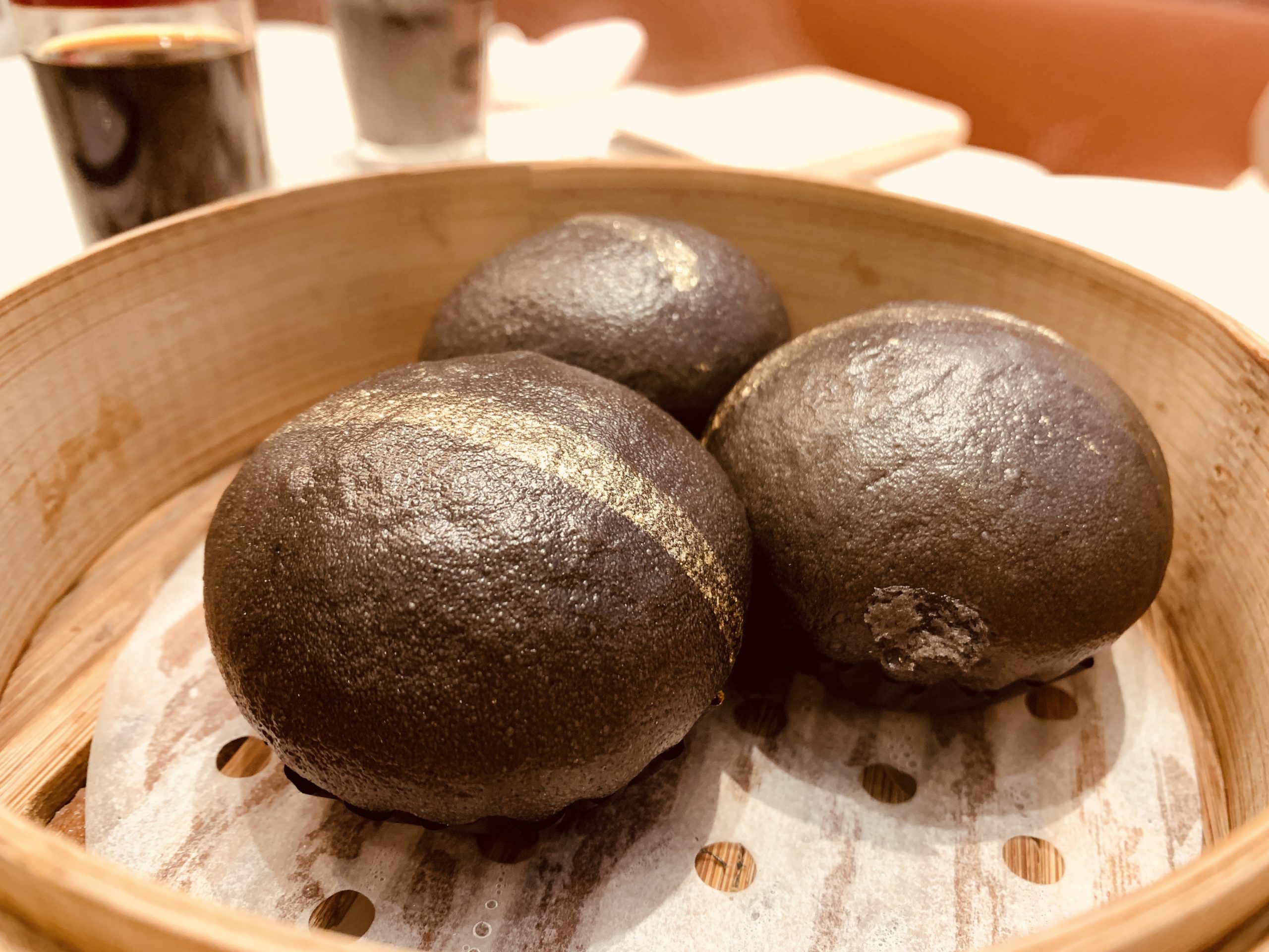 Treasures Yi Dian Xin - Steamed Salted-Egg Yolk Black Custard Bun