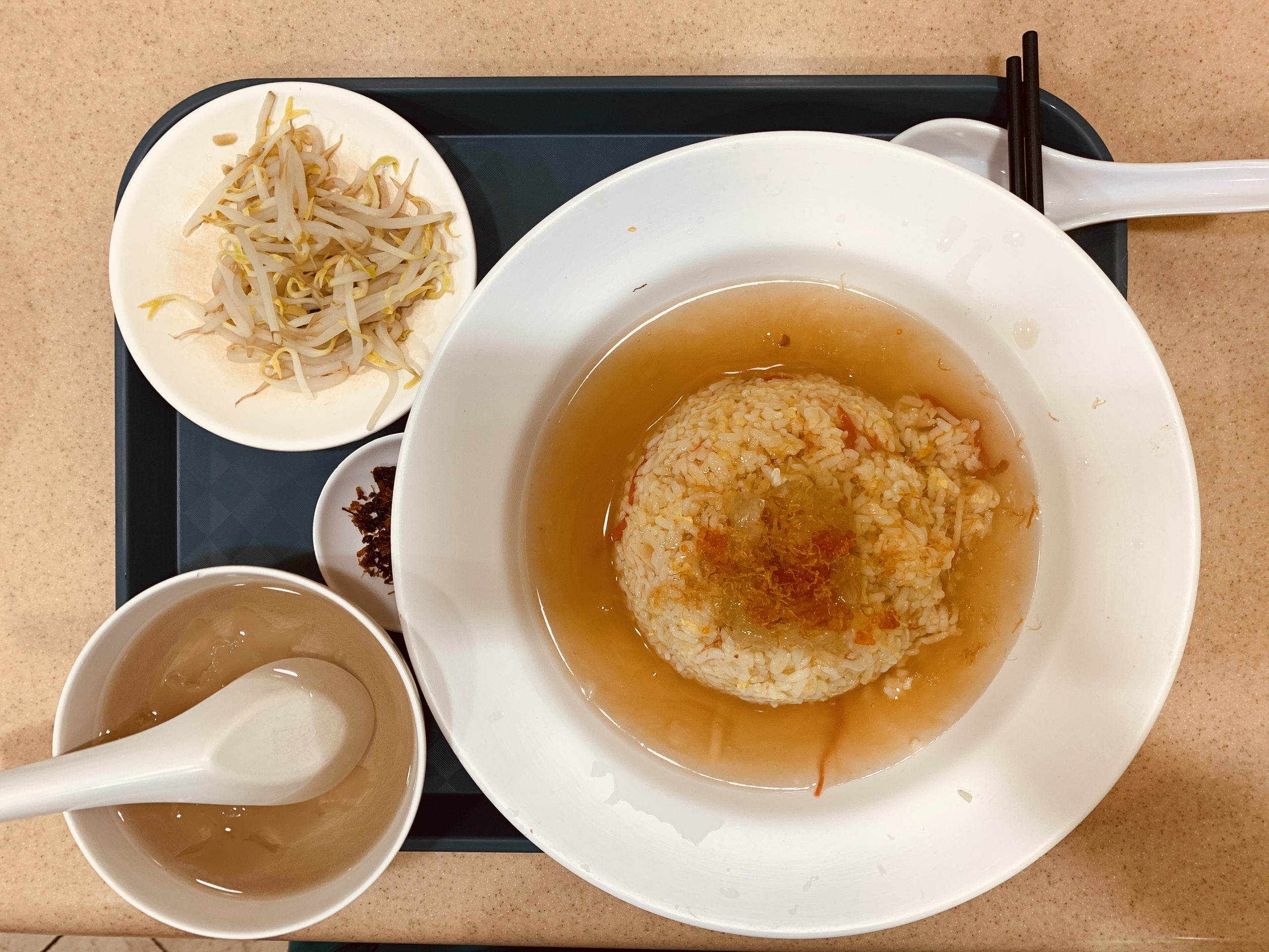 Rabbit Brand Seafood Delicacies - Set S2 Braised Shark's Fin with Fried Rice, Fish Roe & Bean Sprout