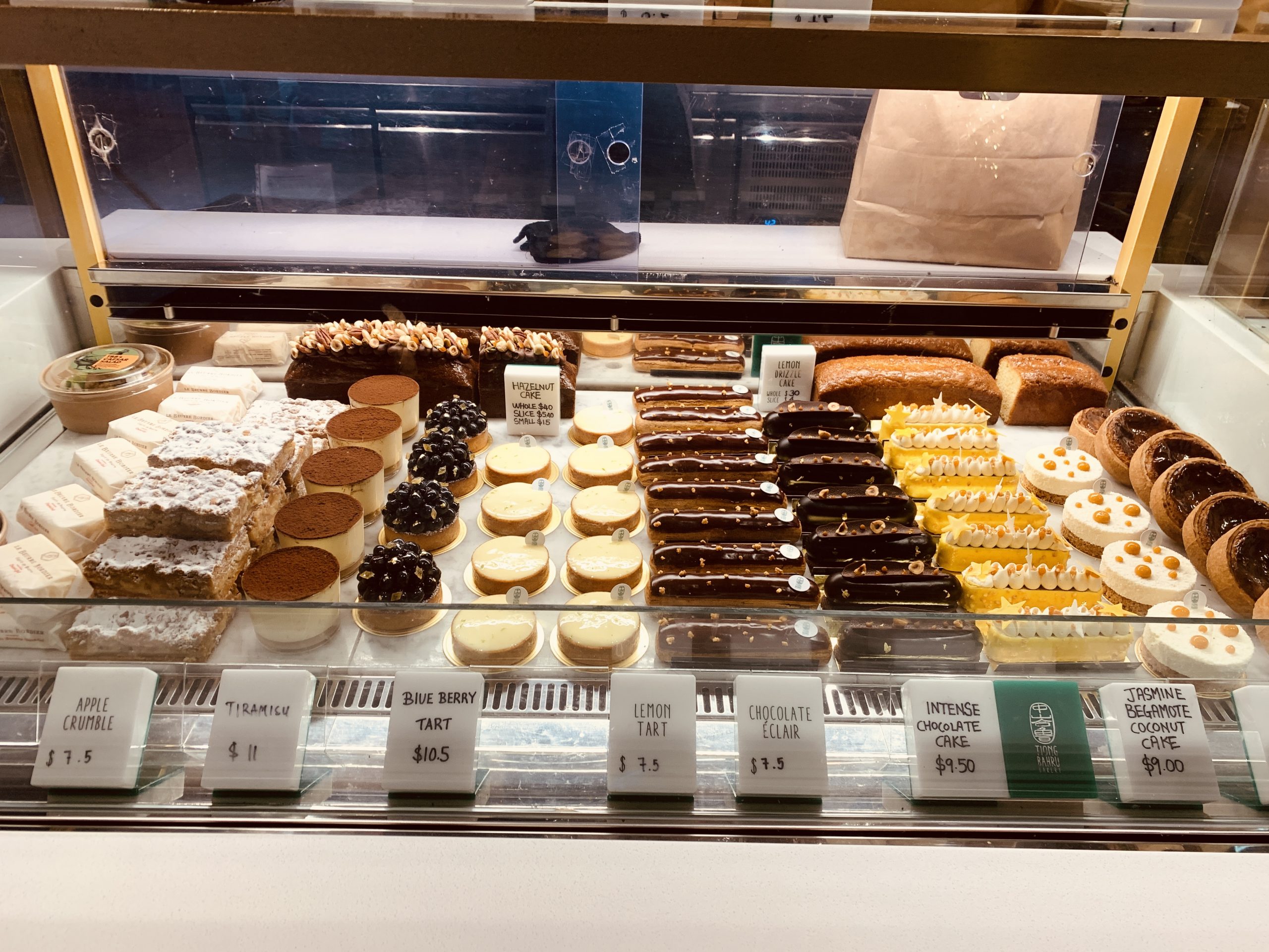 Tiong Bahru Bakery (Funan Mall) - Desserts Display