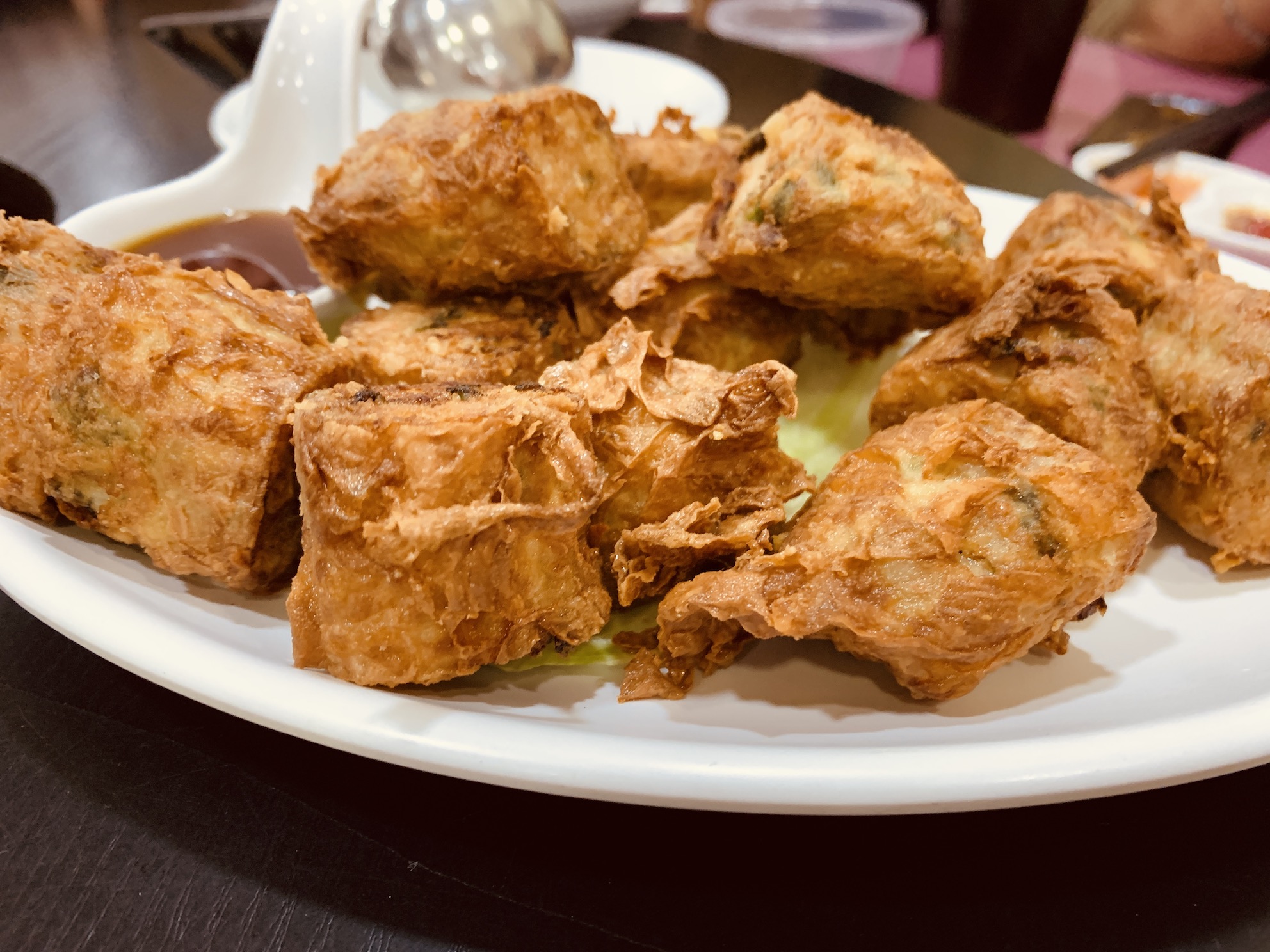 Whampoa Keng Food Street Steamboat Restaurant - Signature Deep Fried Prawn Rolls