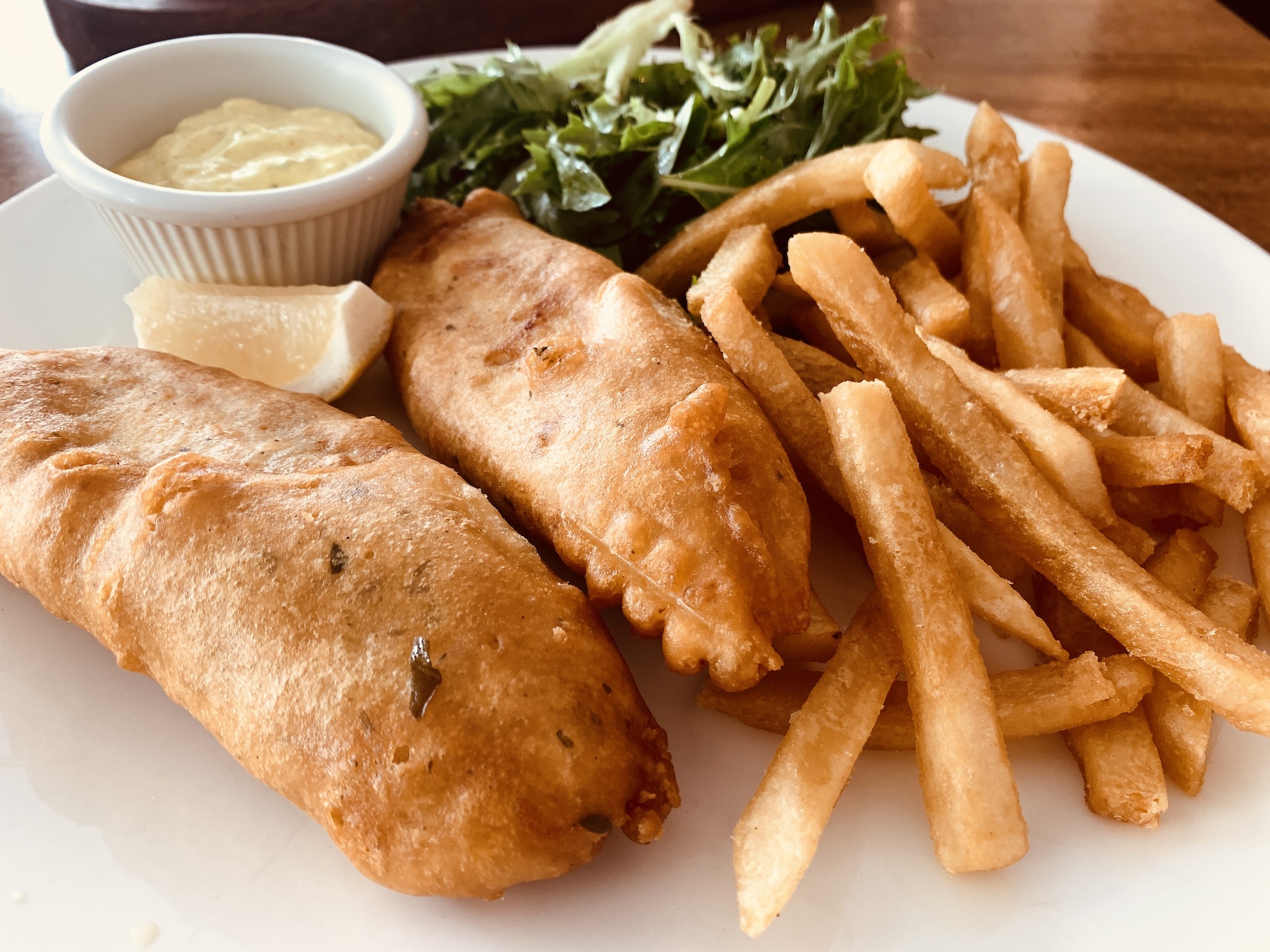 The Queen and Mangosteen - Scottish Haddock Fish & Chips