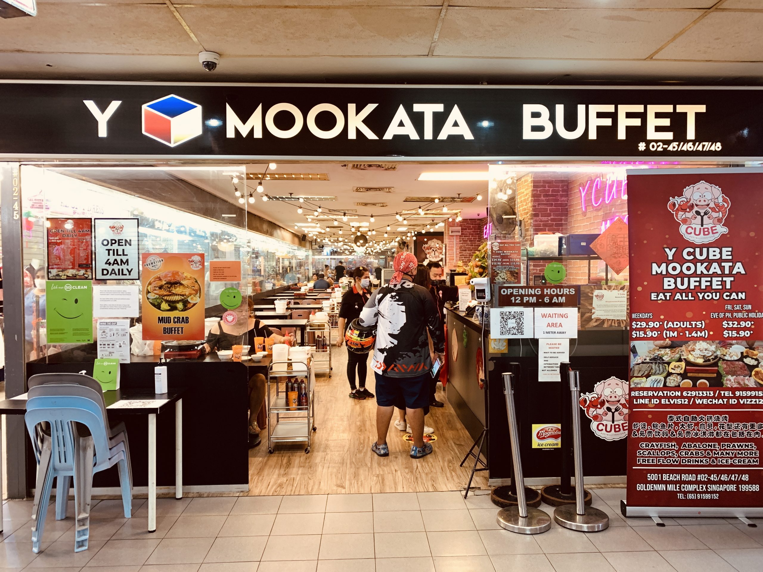 Y Cube Mookata Buffet - Restaurant Front