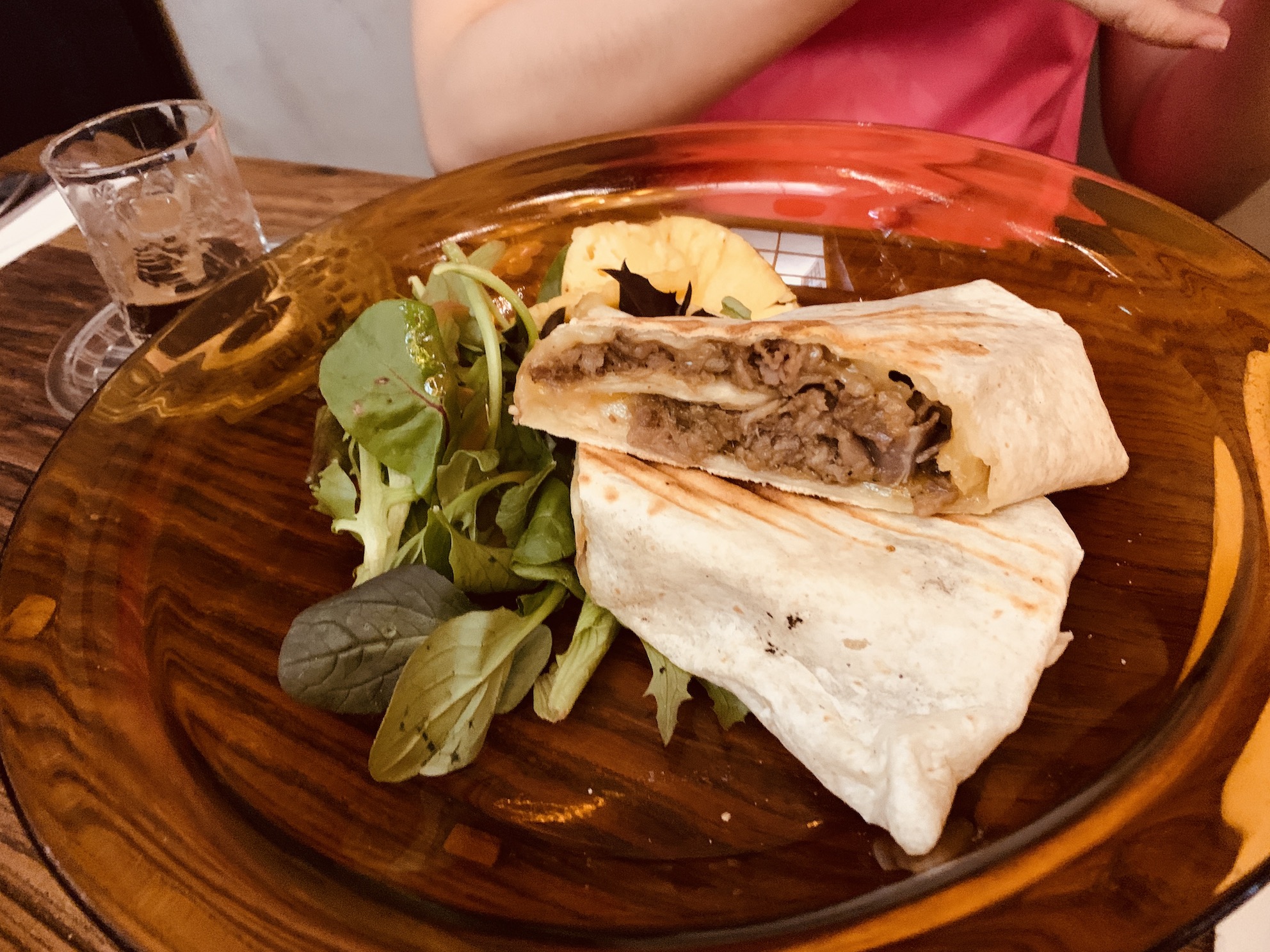 My Awesome Cafe - Spicy Thai Beef Wrap