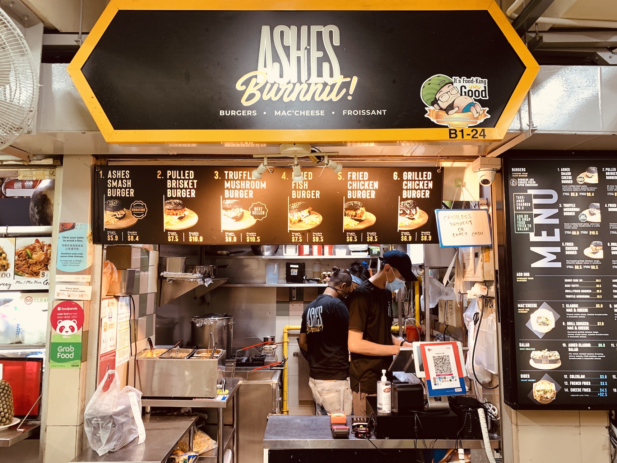 Ashes Burnnit - Stall Front