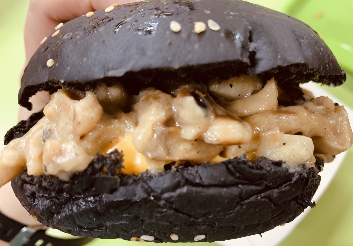 Ashes Burnnit - Truffle Mushroom Burger