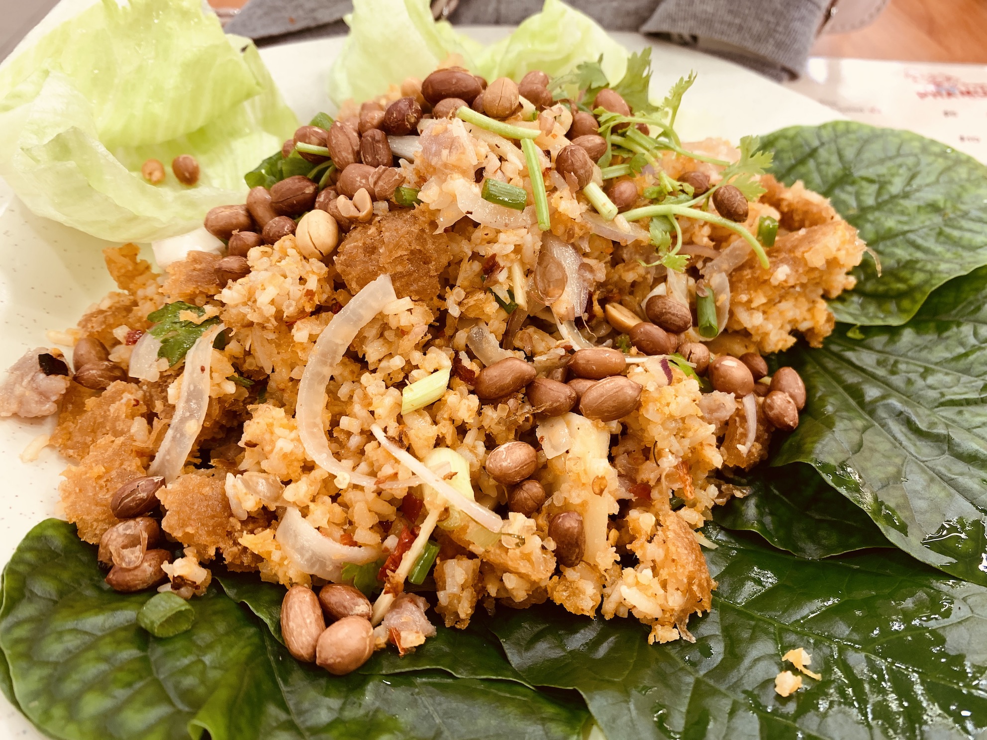Pha Muk - Fermented Pork Salad
