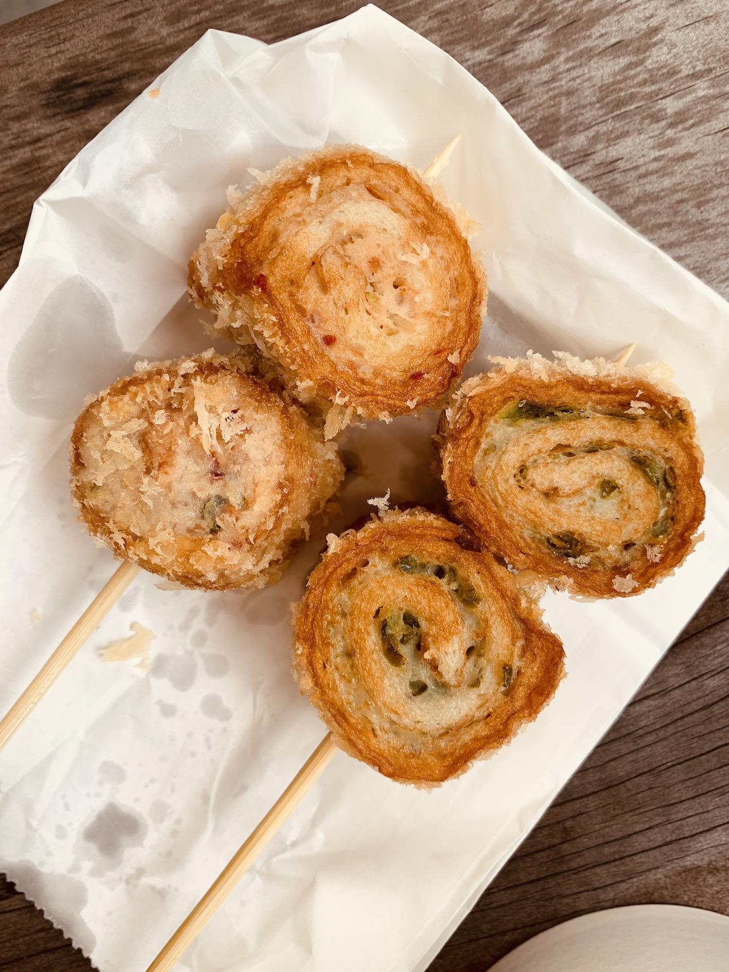 Samjin Amook - Shrimp Katusu and Amook Bite