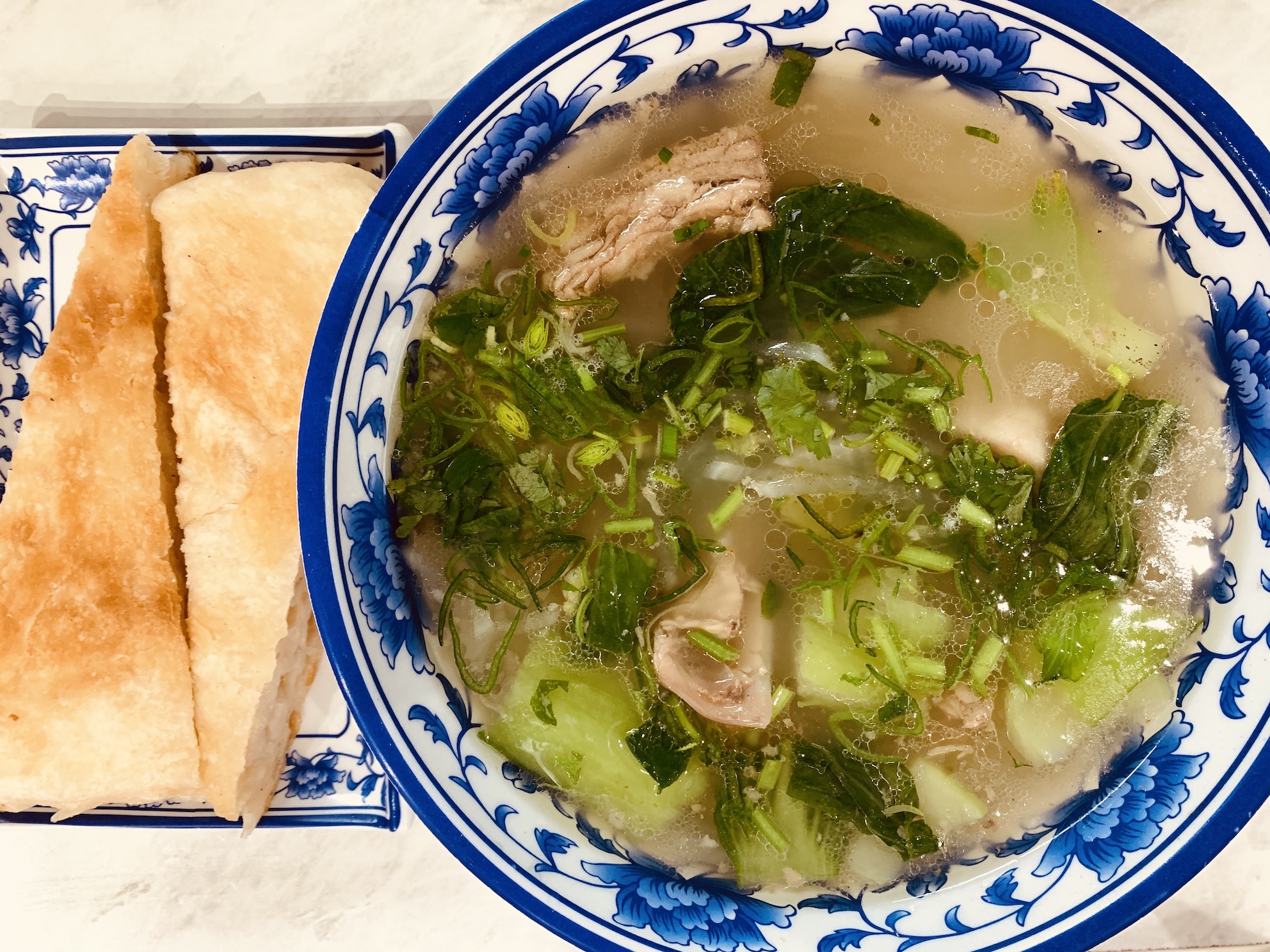 MEET Noodles - Mutton Soup with Paomo