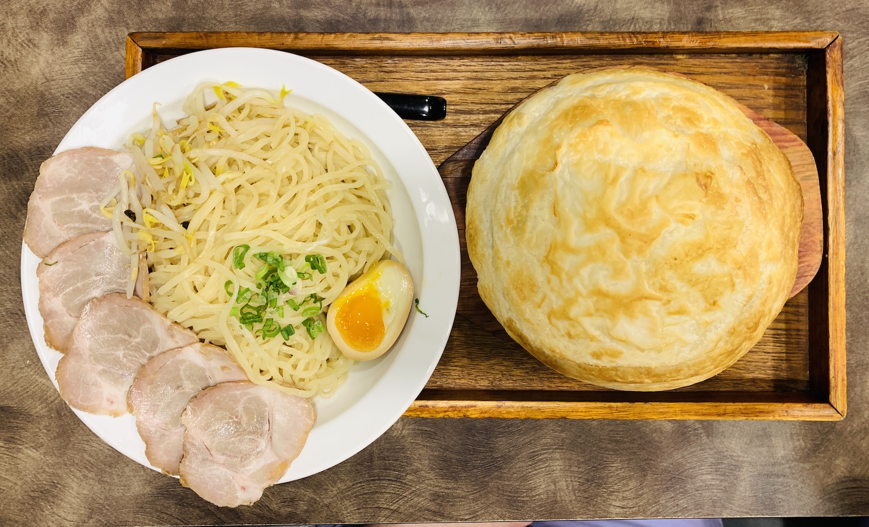 Ramen Ichiro - Potpie Tsukemen Top View