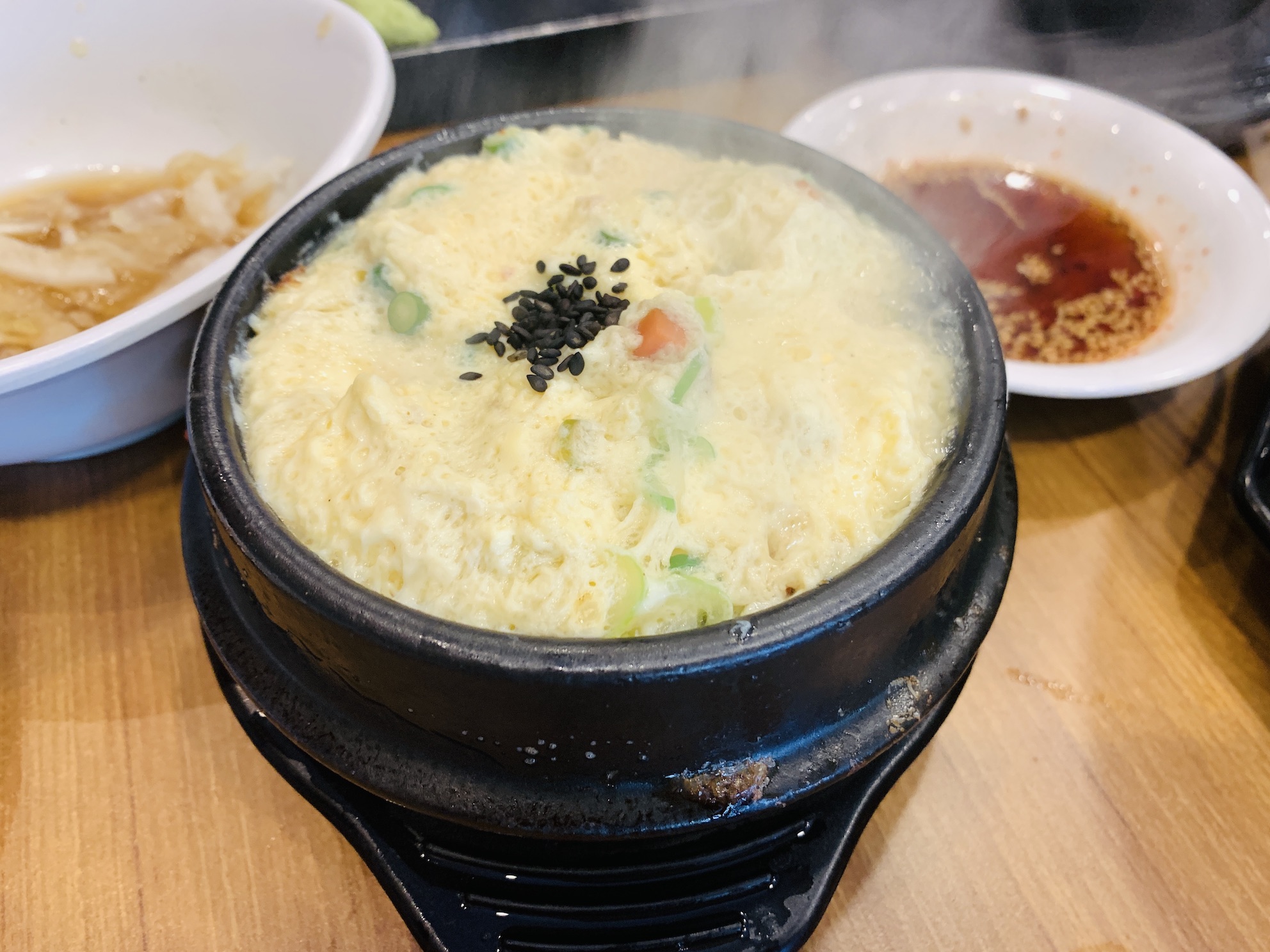 O.BBa Jjajang BBQ - Steam Egg