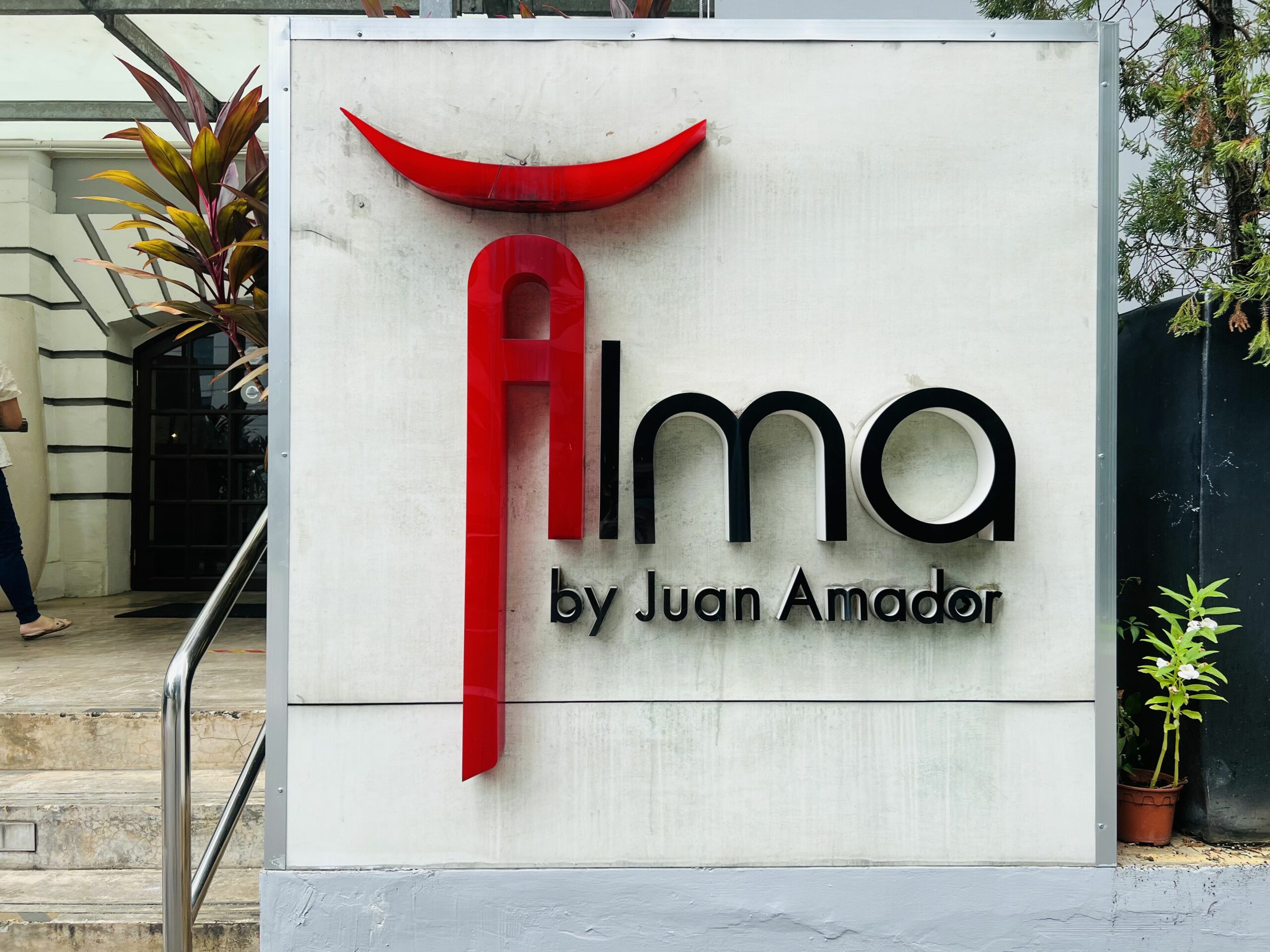 Alma by Juan Amador - Restaurant Sign