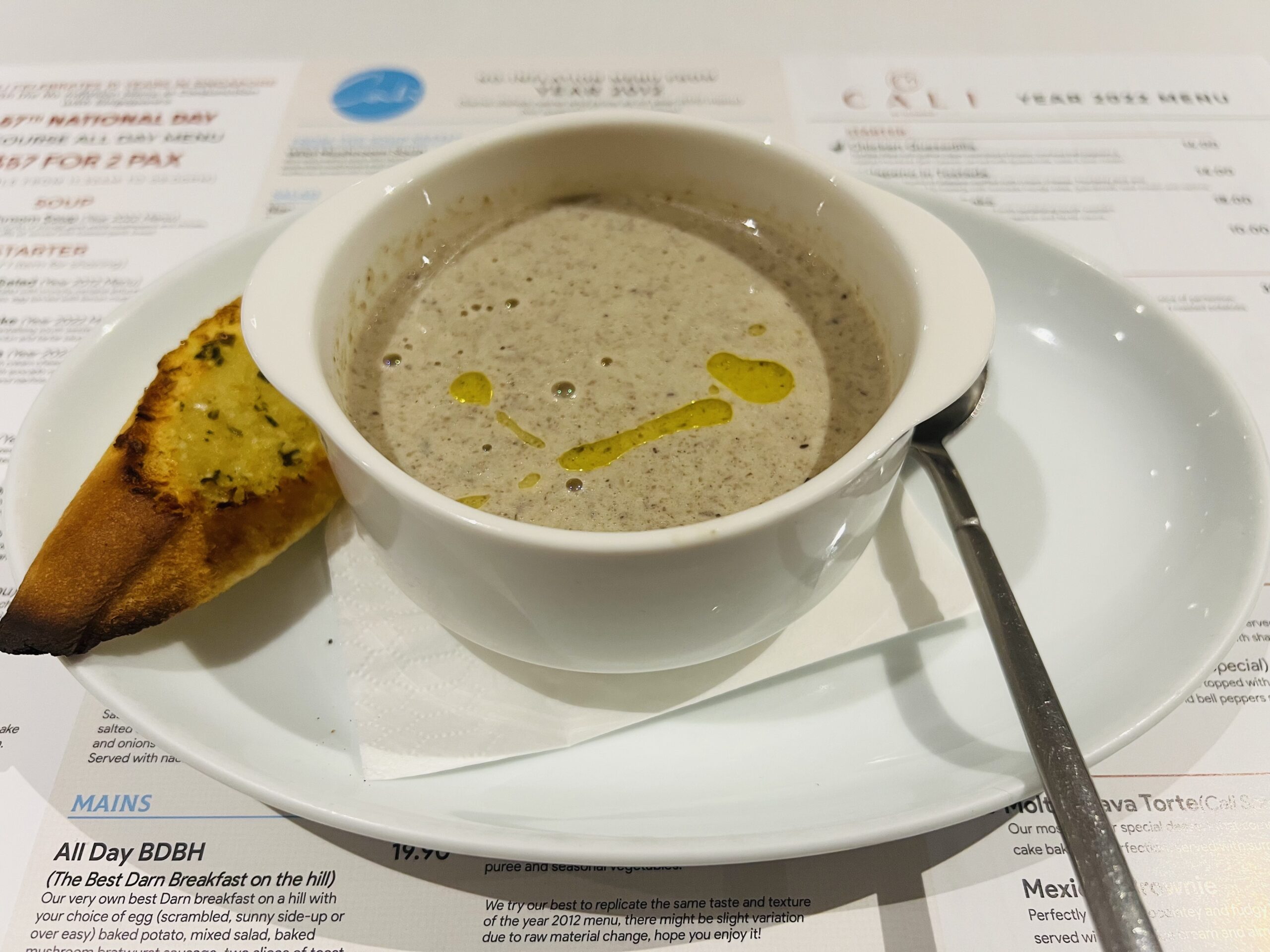 Cali - Wild Mushroom Soup