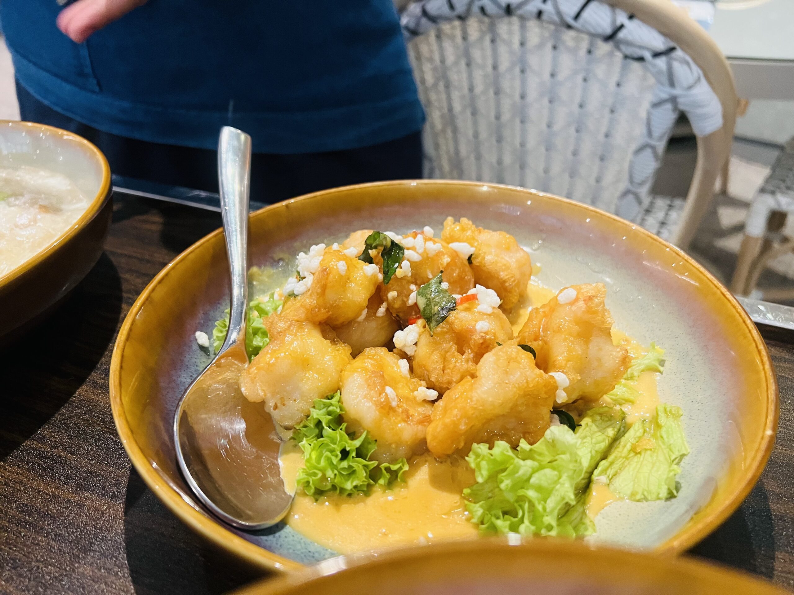 Jia Wei - Crispy Deep Ocean Prawn with Creamy Butternut Sauce