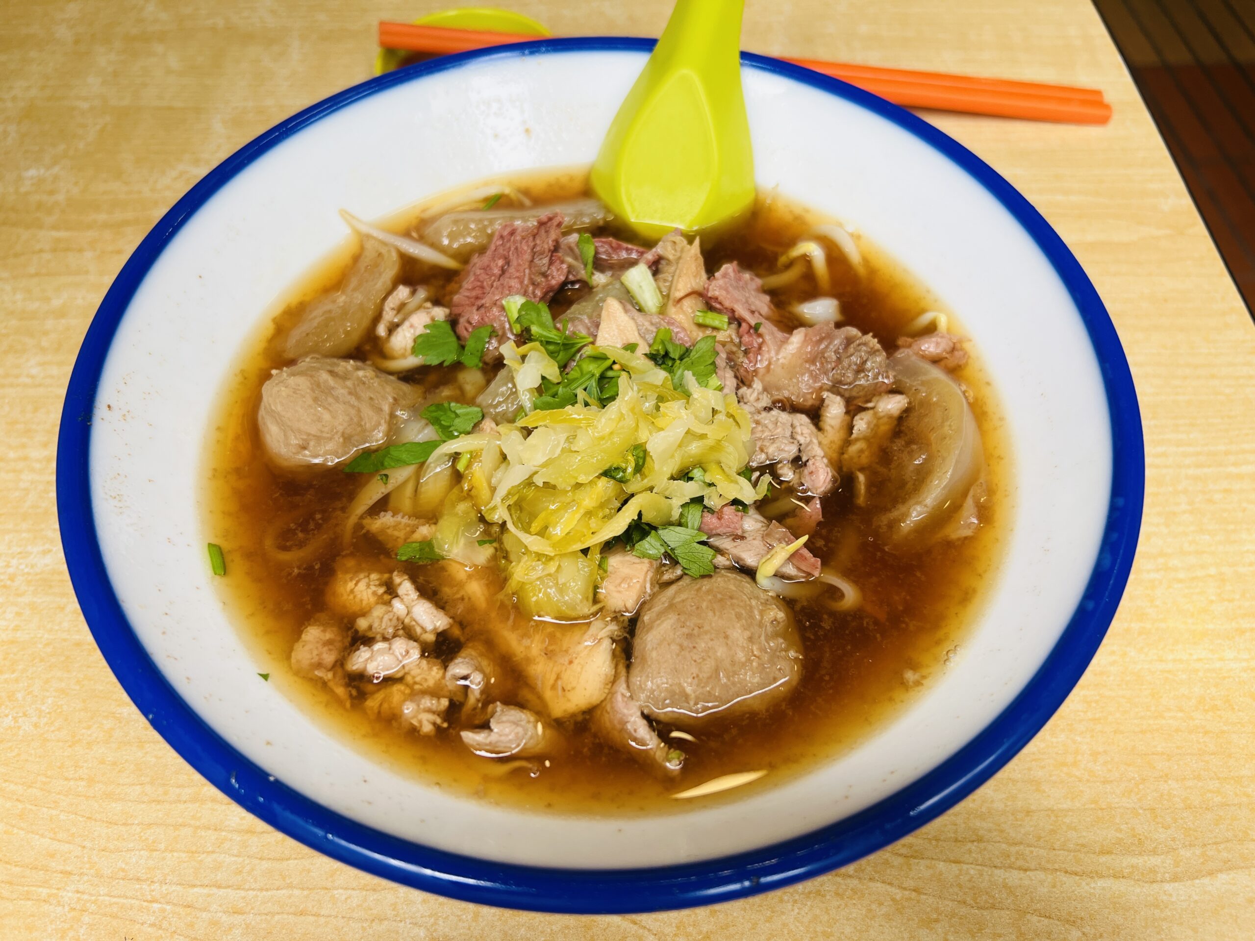 Authentic Hock Lam Street Popular Beef Kway Teow‎ - Supreme Mix with Tendon