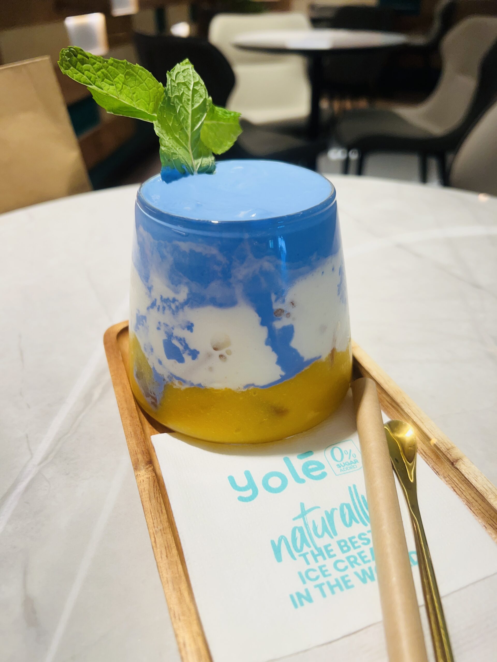 Yole Cafe - Mango Blue Island