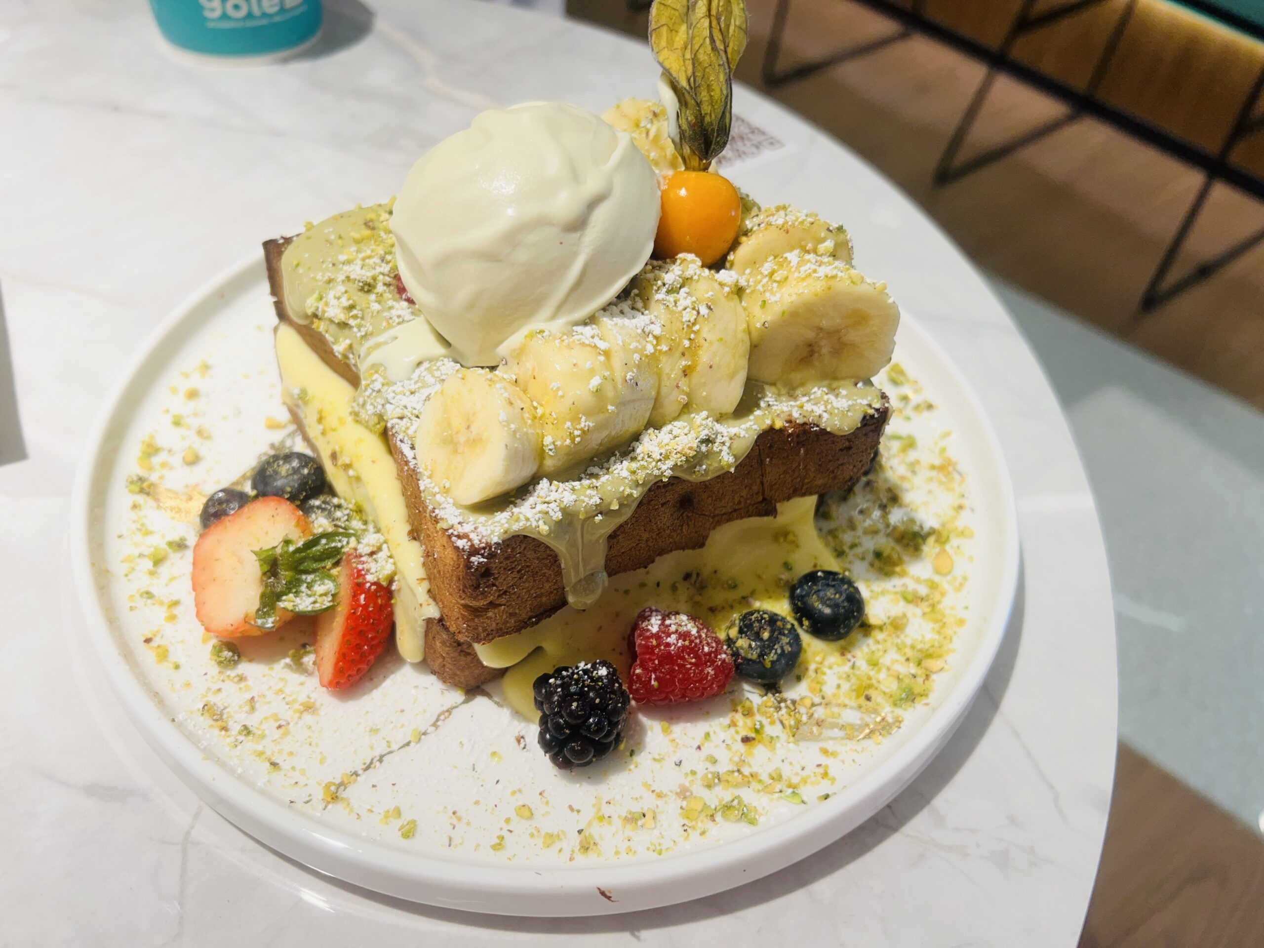 Yole Cafe - Pistachio Brioche