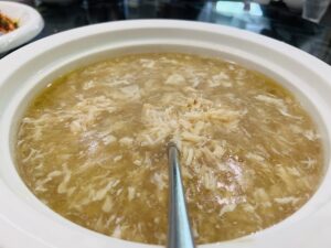 New Ubin Seafood Chijmes - Double-Boiled Superior Soup with Fish Maw and Crab Meat
