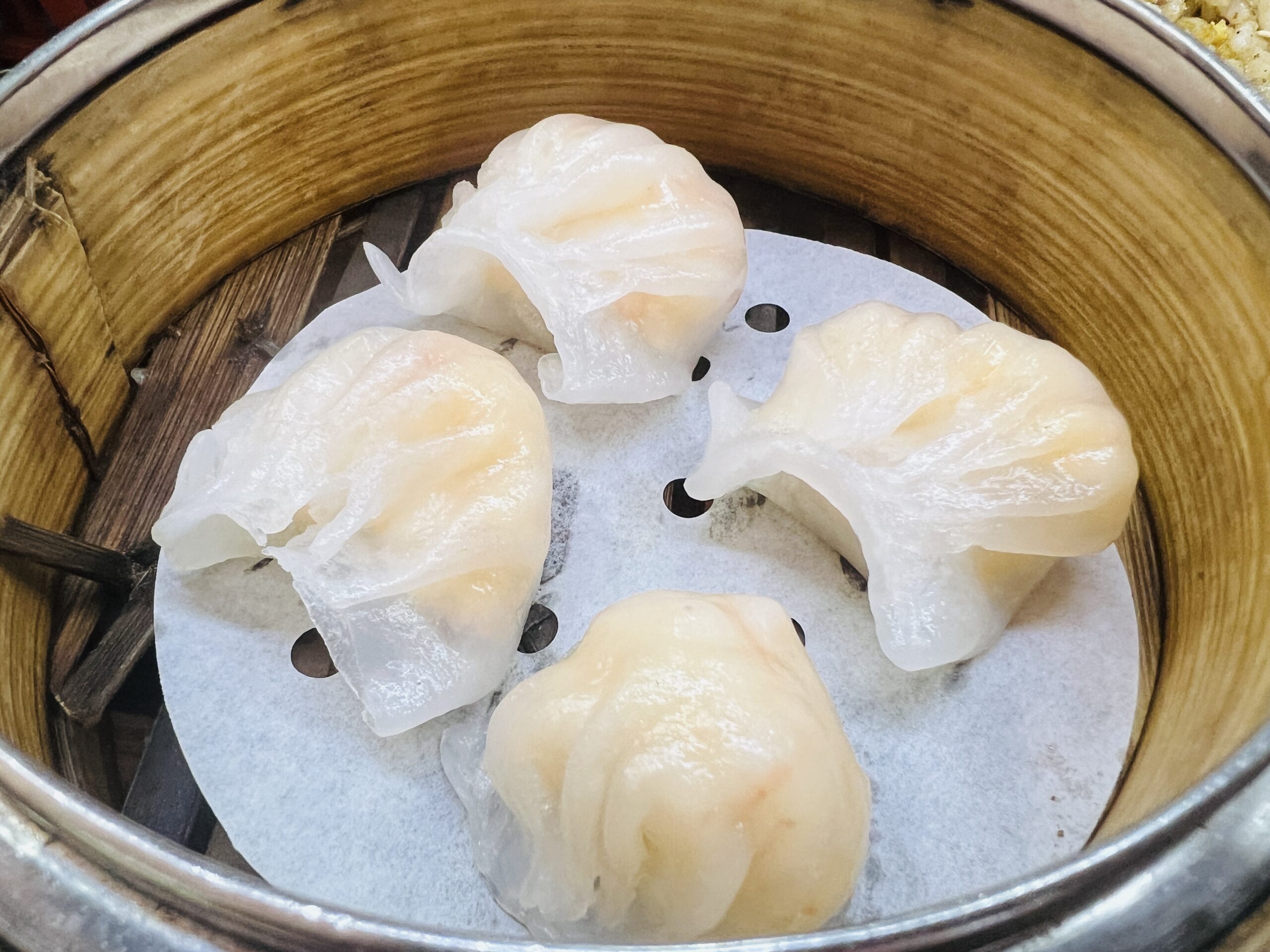 Hong Kong Dim Sum Shop - Steam Prawn Dumpling Har Kau