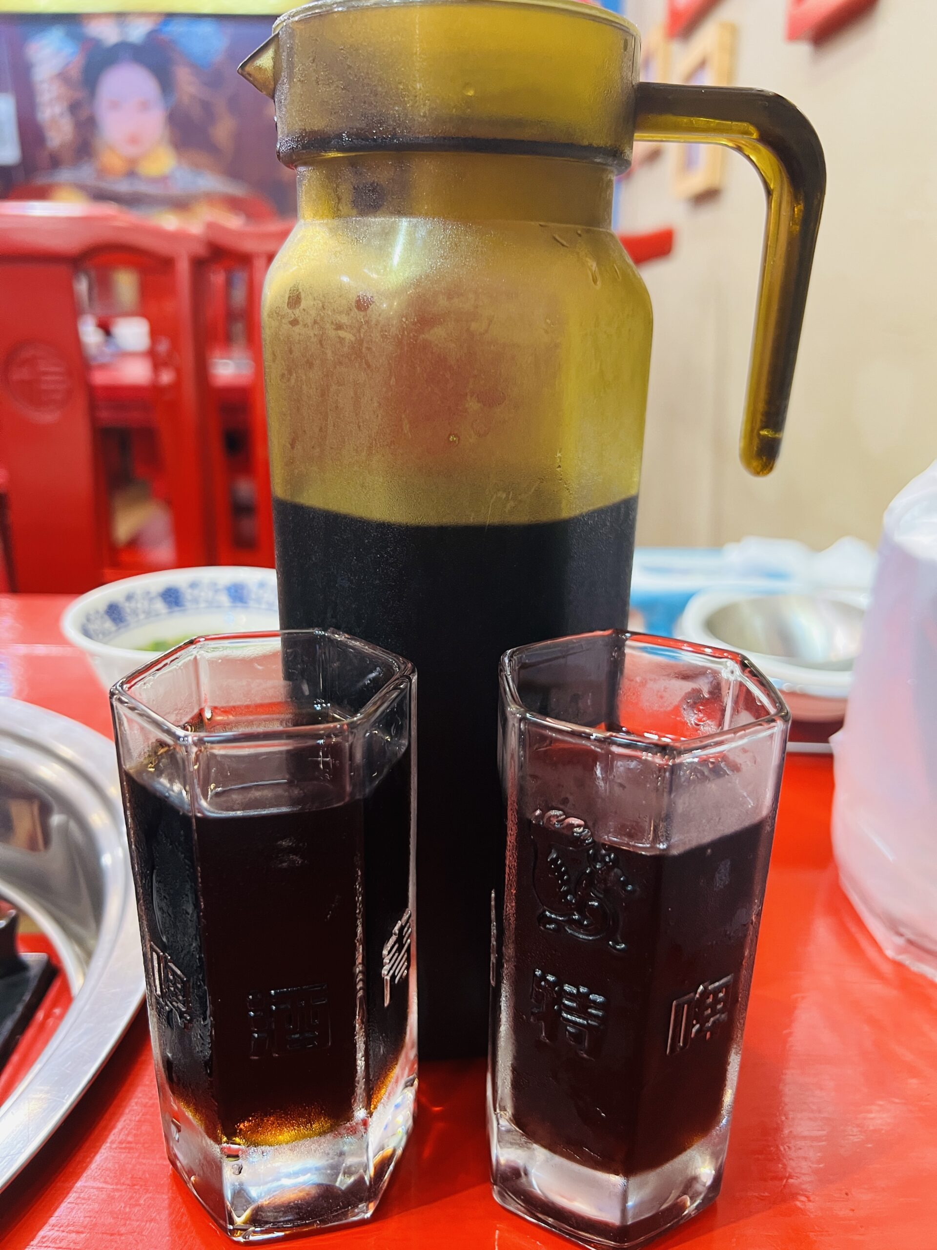 Manchurian Lamb Hotpot - Plum Juice