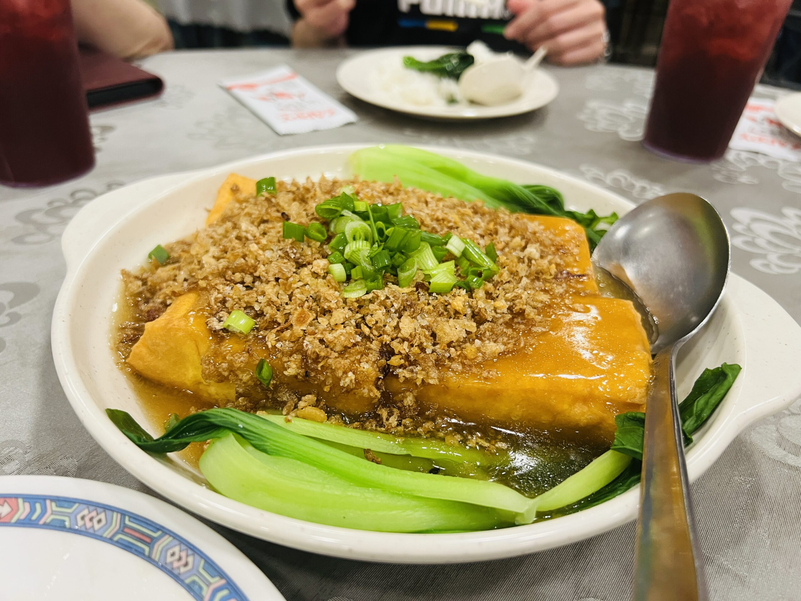 Hong Kong Street Restaurant Novena - Homemade Tofu with Cai Poh