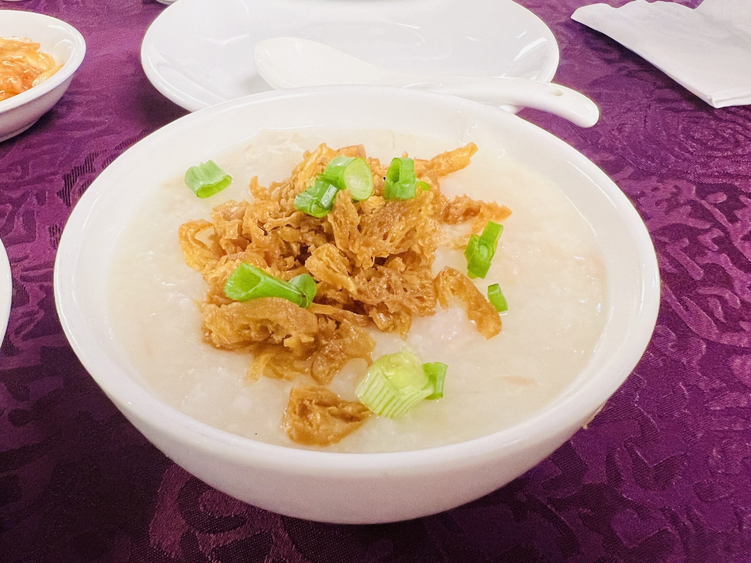 Yan Palace Restaurant - Pork Porridge with Century Eggs