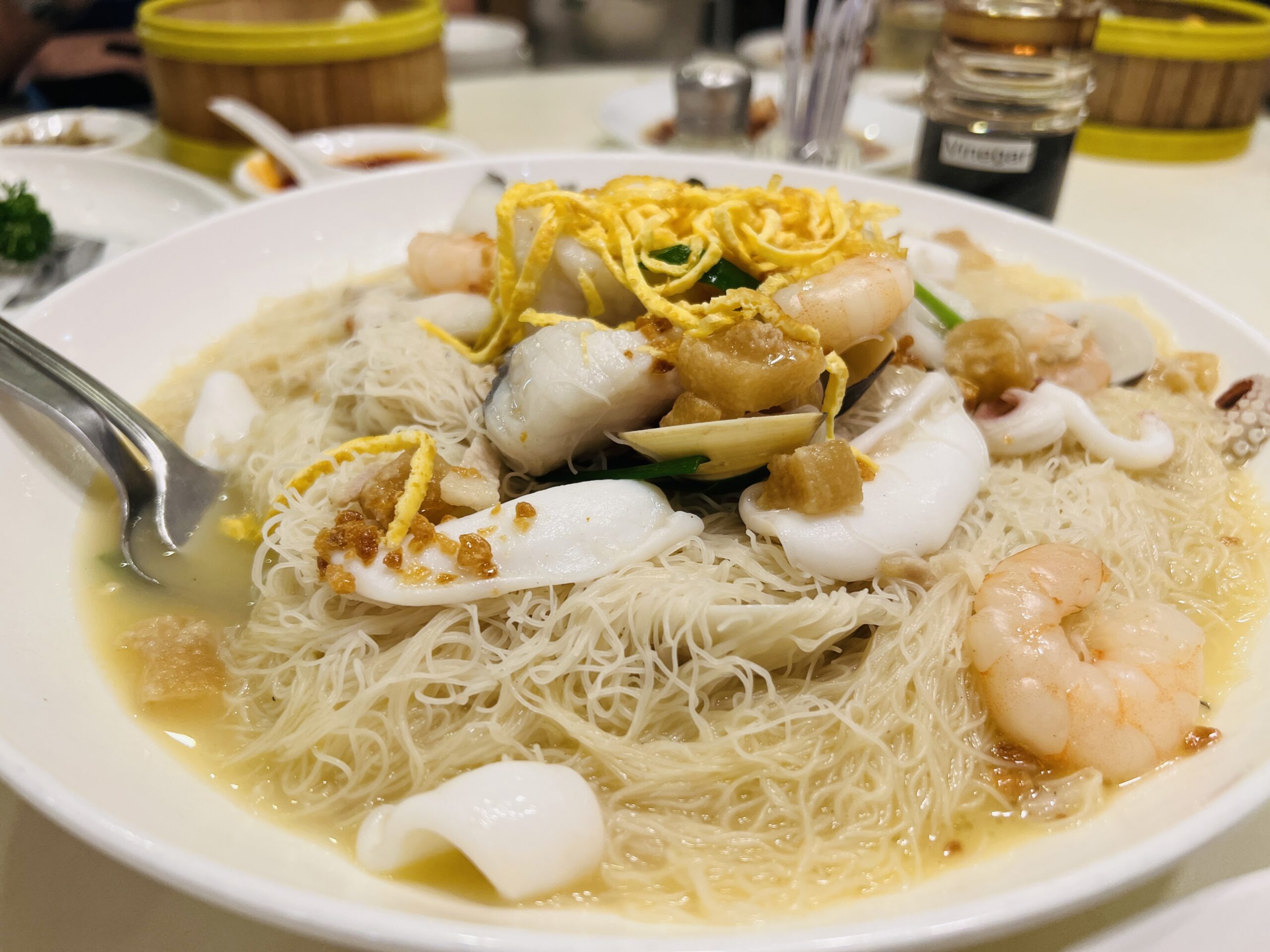 TongLok Teahouse - Braised Rice Vermicelli with Seafood