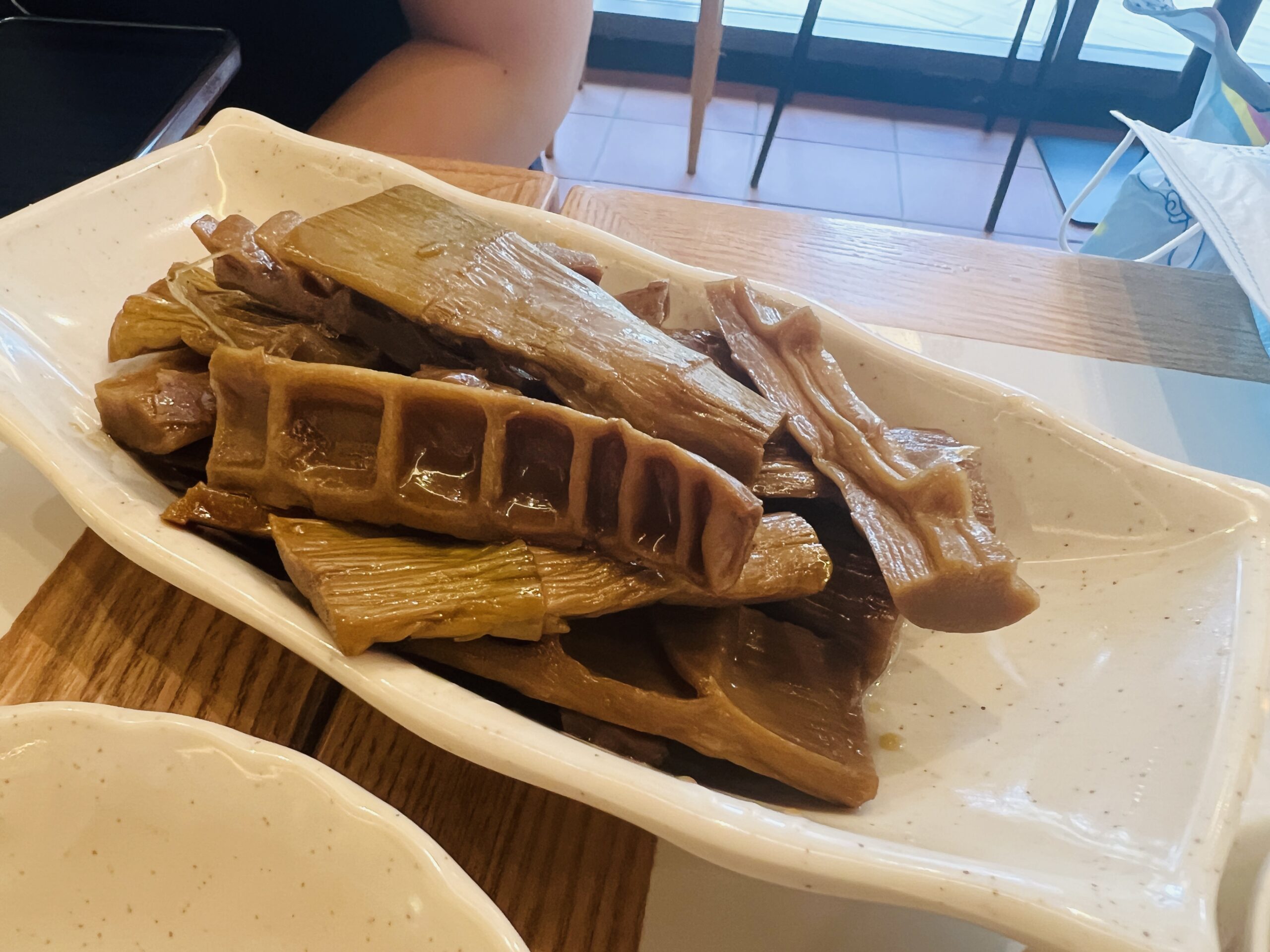 Shanghai Tan Pan-Fried Bun - Stewed Bamboo Shoot in Oyster Sauce