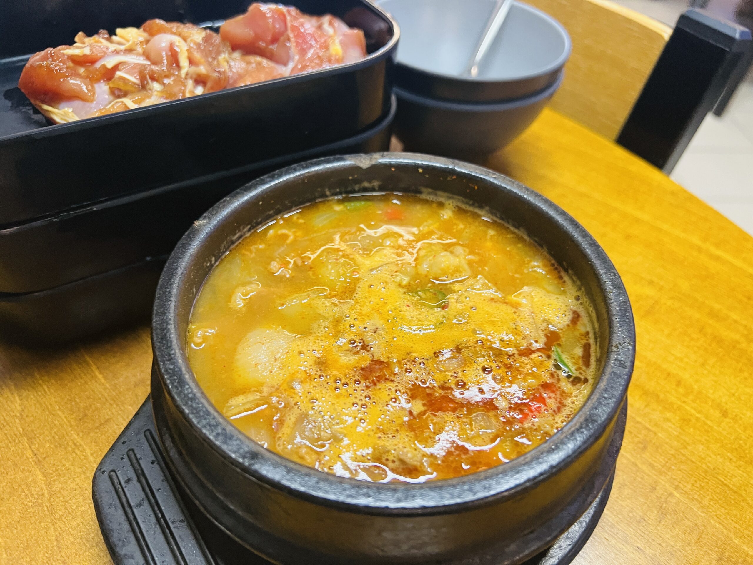 Ssak3 Korean BBQ & Bistro - Beef Brisket Beanpaste Stew
