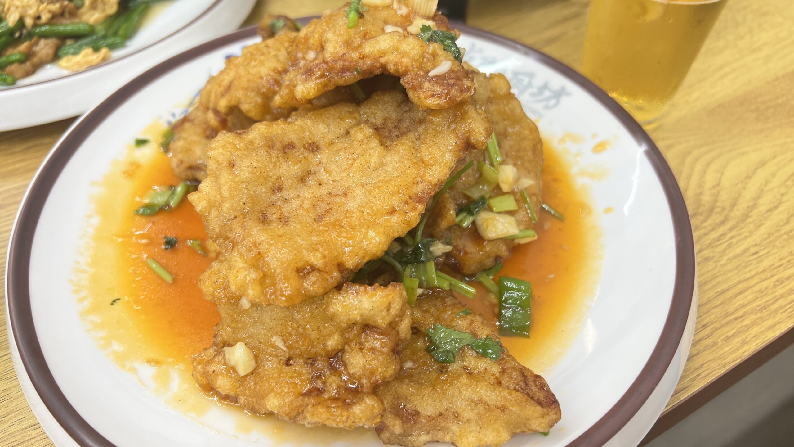 A Kitchen - Fried Pork in Scoop