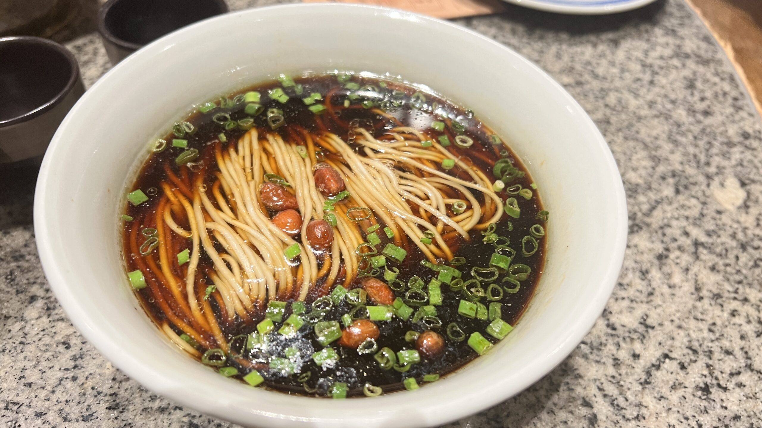 Nanjing Impressions - Nanjing Noodles in Light Soy Sauce Broth