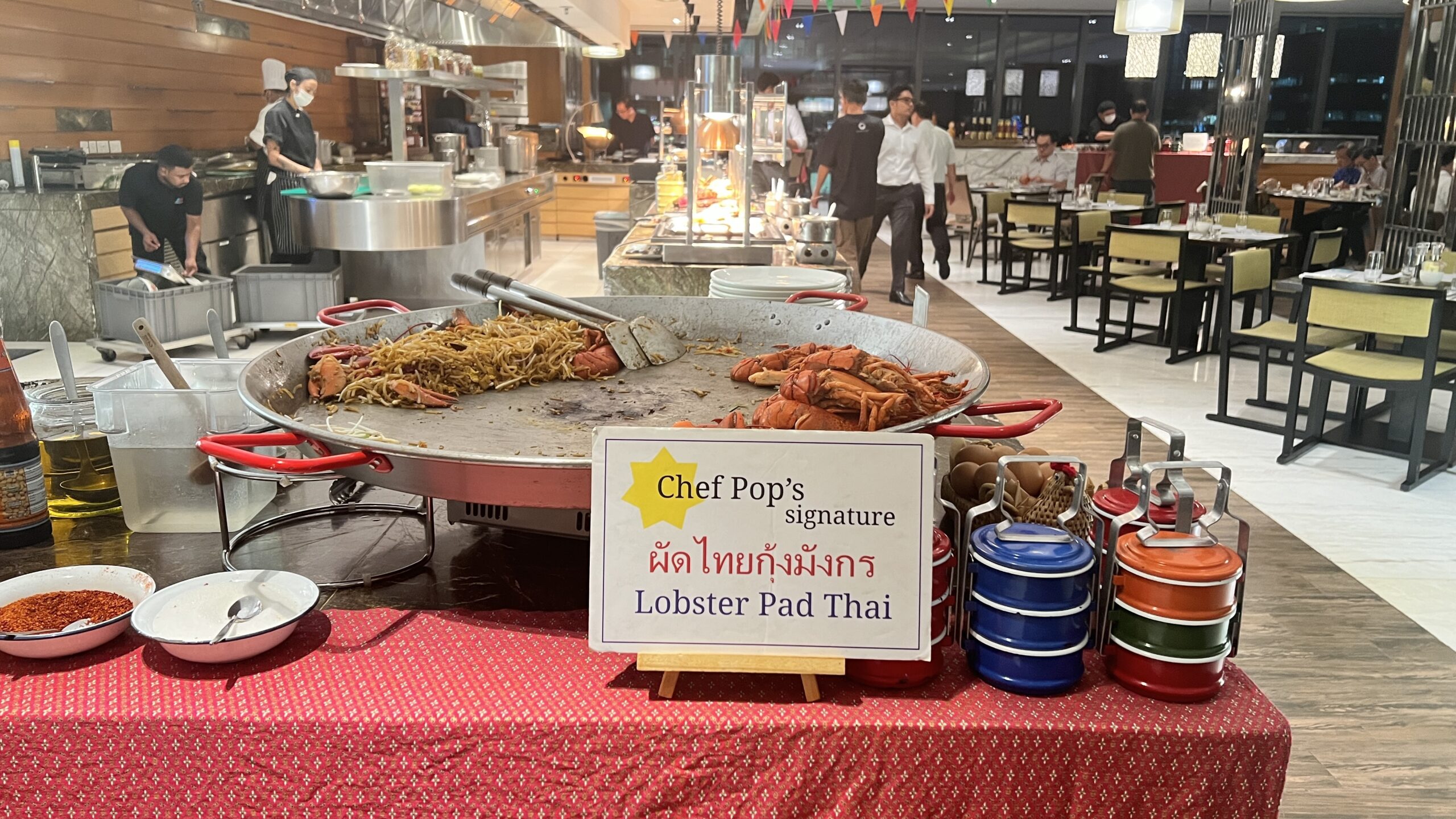 Seasonal Tastes - Chef Pop's Signature Lobster Pad Thai