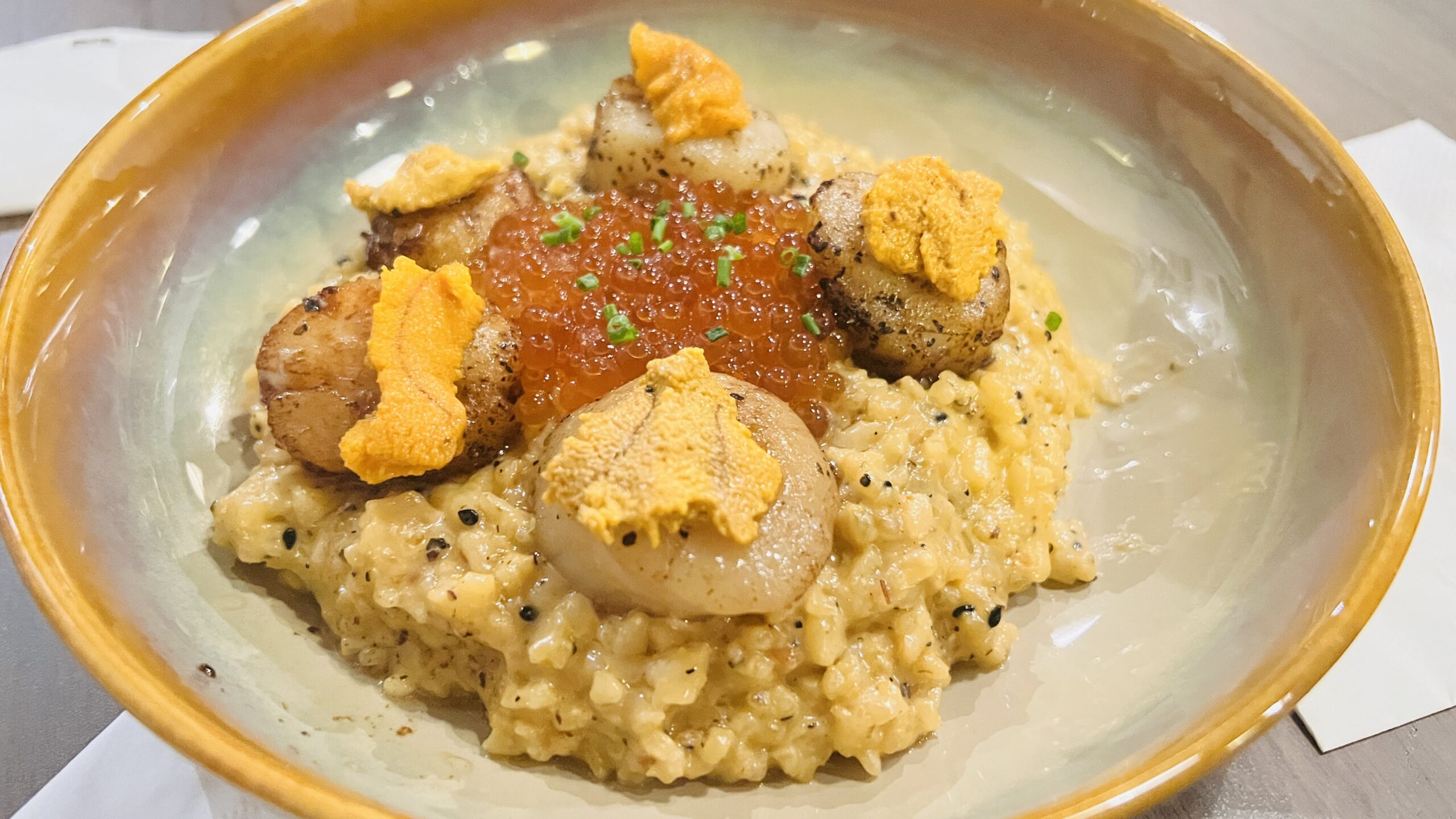 Hopscotch (Capitol) - Scallop and Uni Risotto