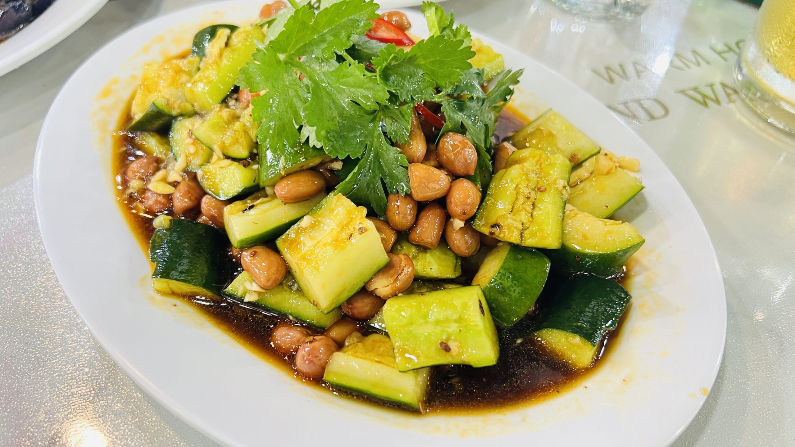 Wonderful Chinese Restaurant - Cucumber with Peanuts